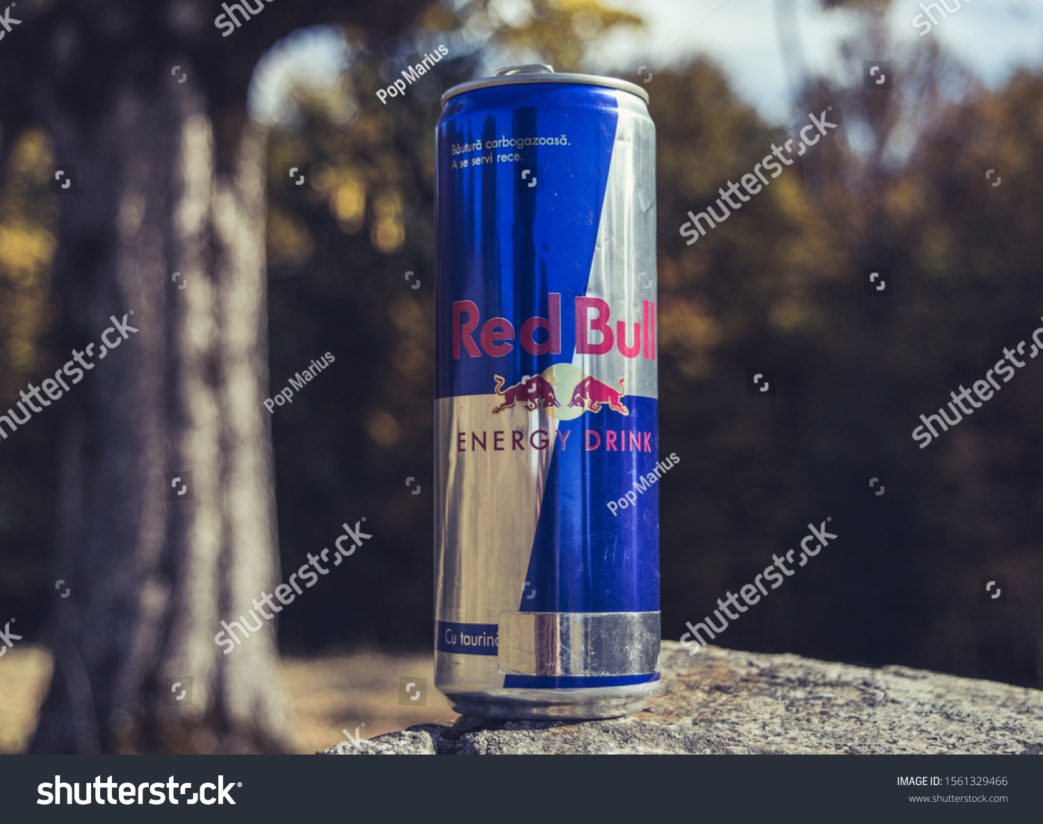 Red Bull Energy Drink Isolated On Stock Photo Edit Now