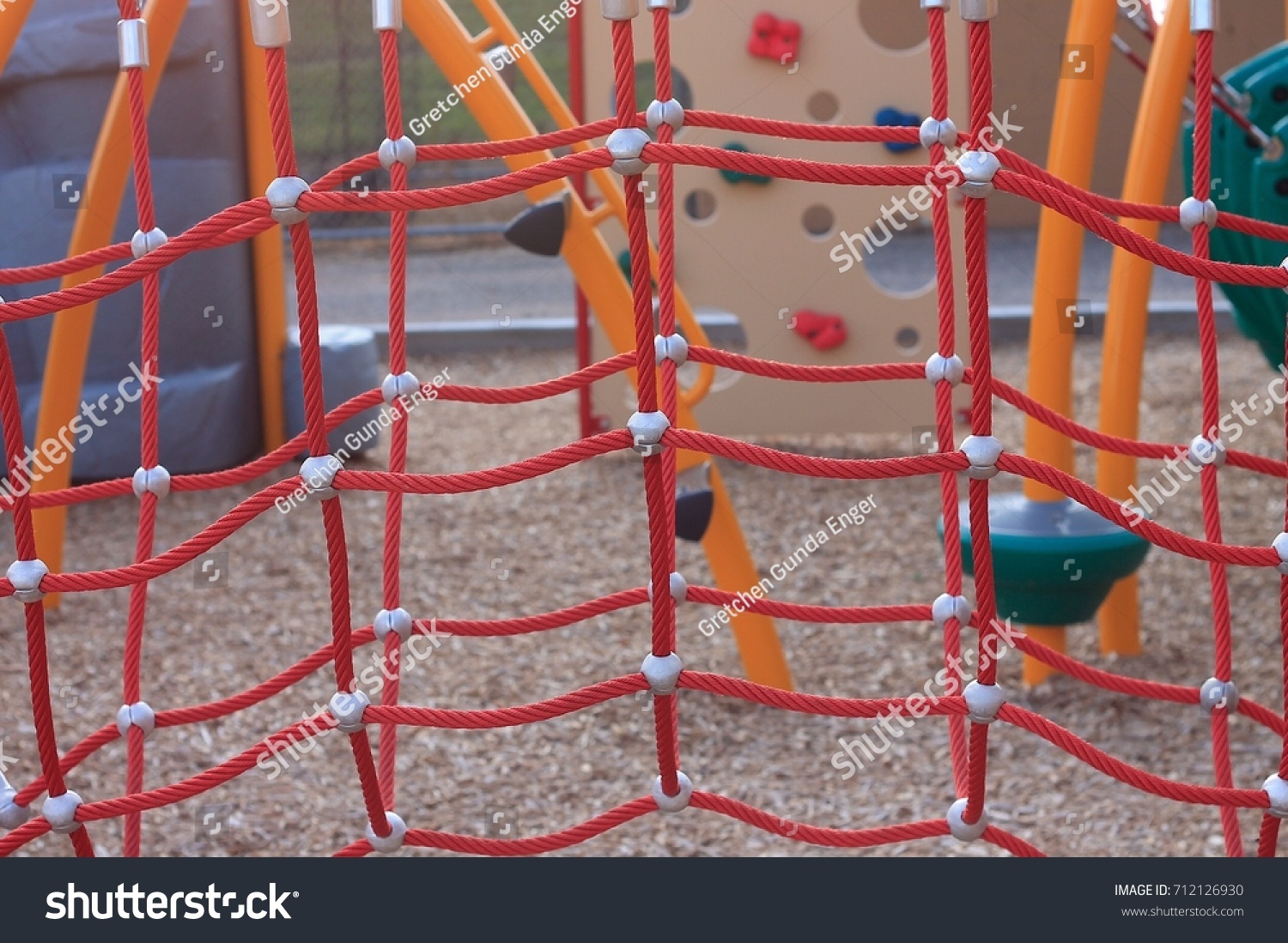 climbing rope wall