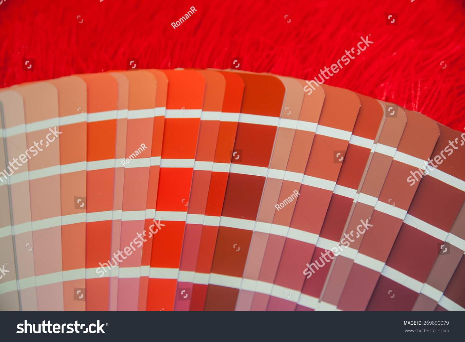 Uncategorized Red Color Pallette red color palette guide printing industry stock photo 269890079 for isolated