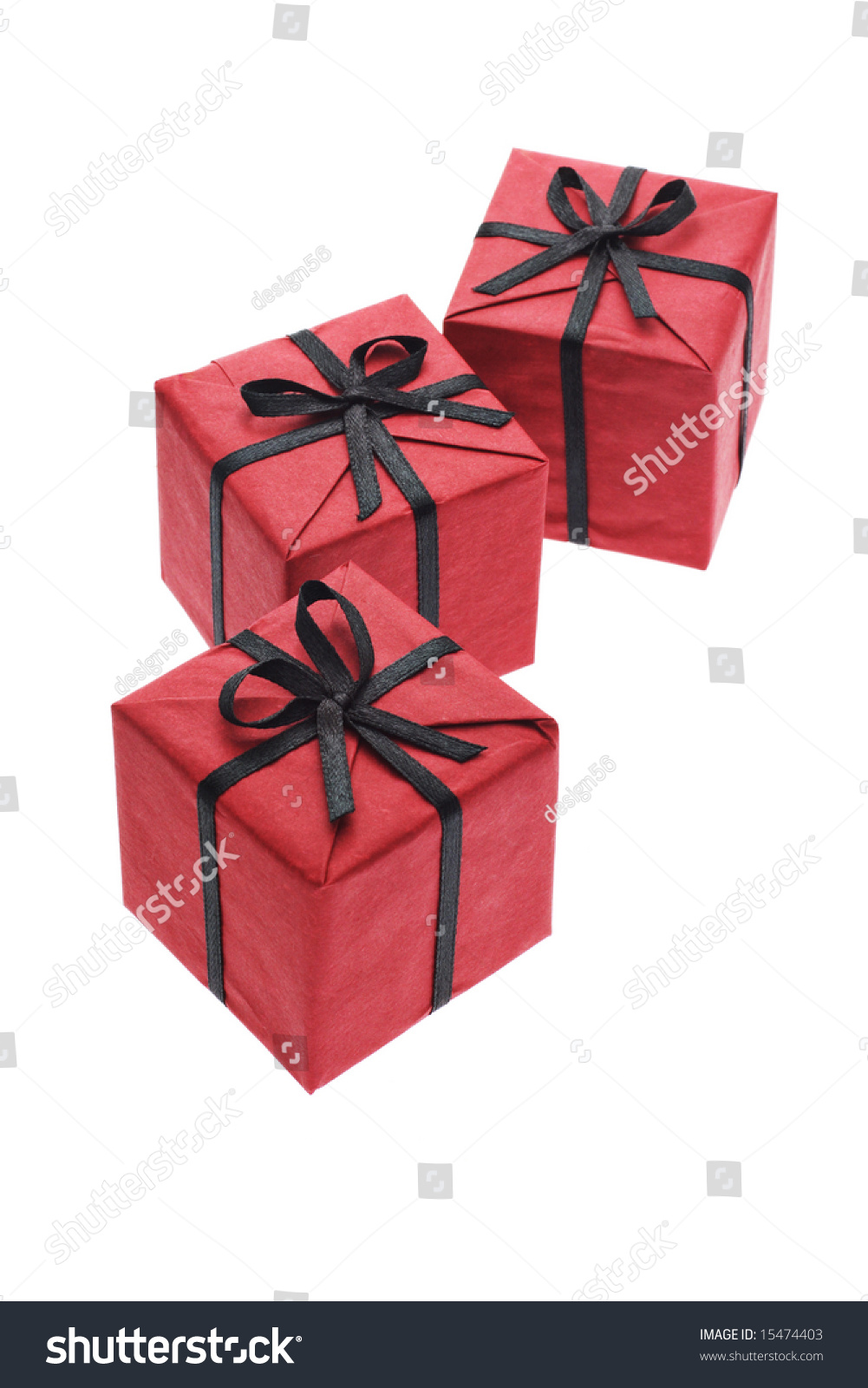 black bows for gift wrapping