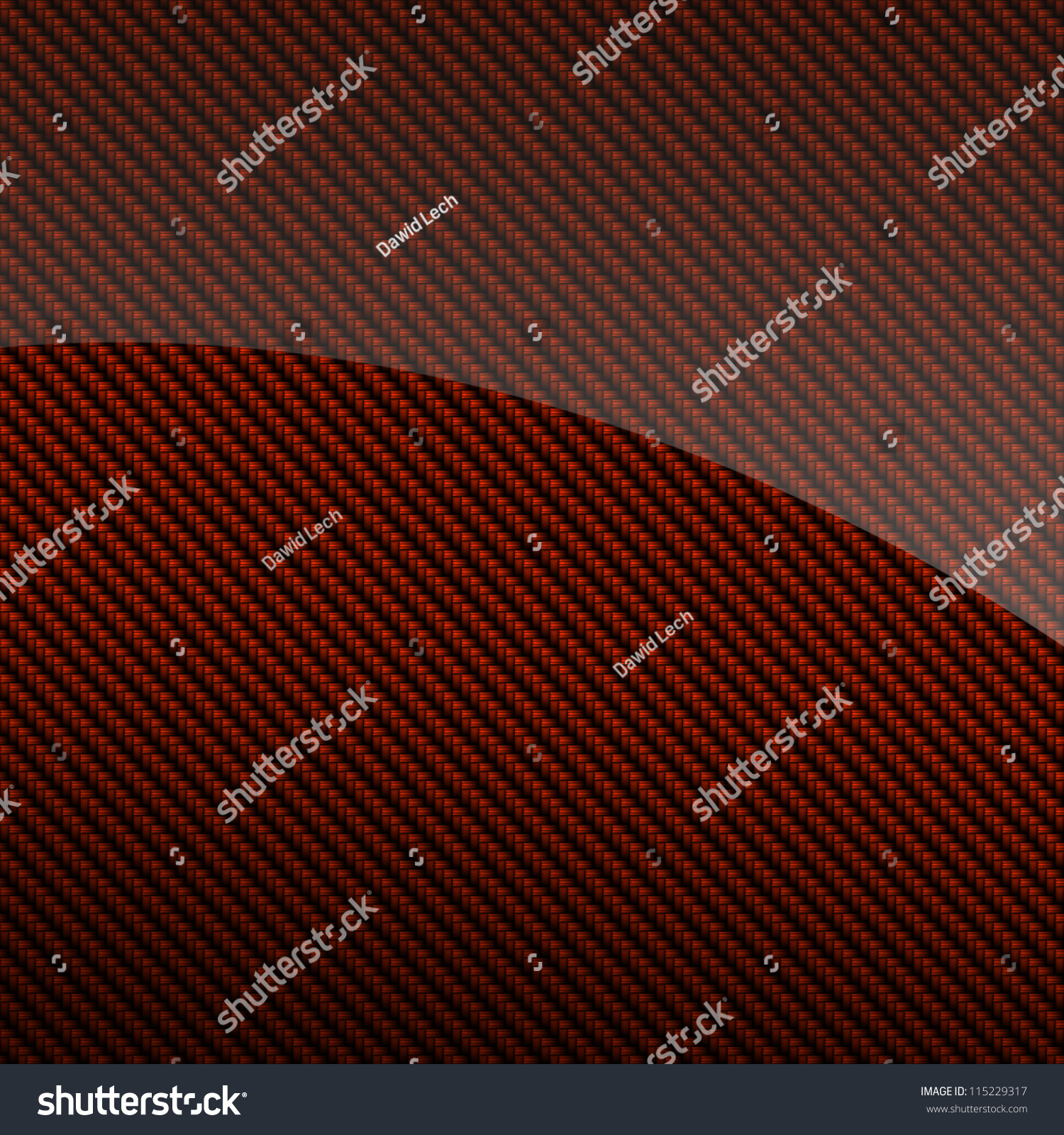 Red Glossy Carbon Fiber Background Or Texture Stock Photo 115229317 ...