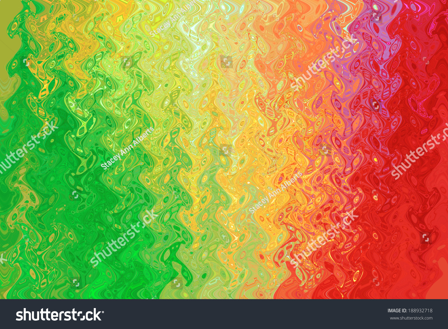 Red Green Yellow Color Background Abstract Stock Illustration