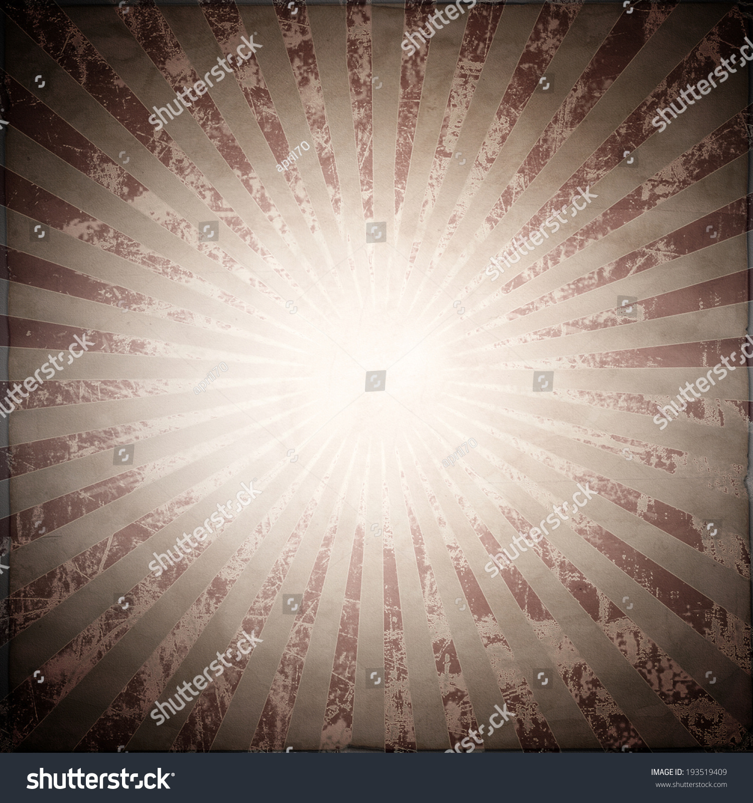 Red Grunge Texture Background Sunburst Stock Illustration 193519409