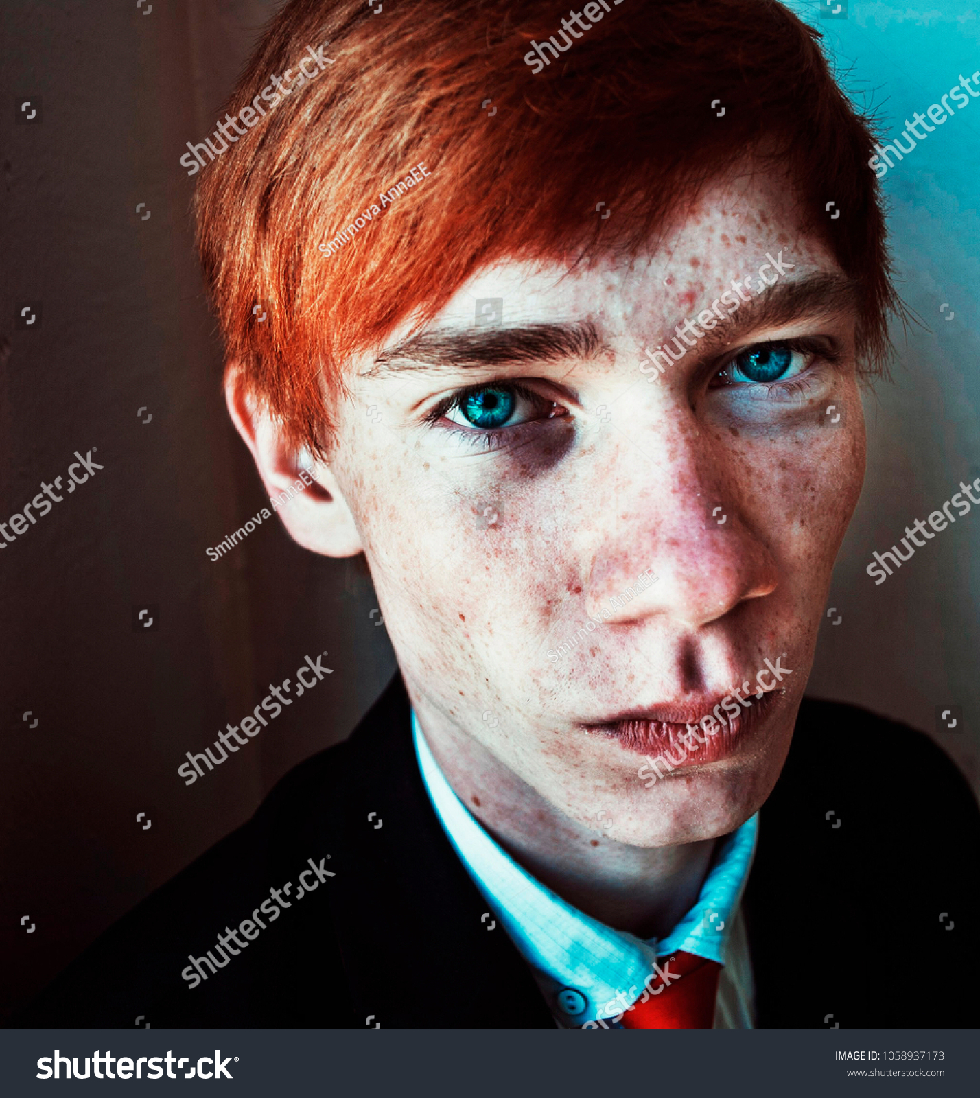 Red Hair Blue Eyes Porn
