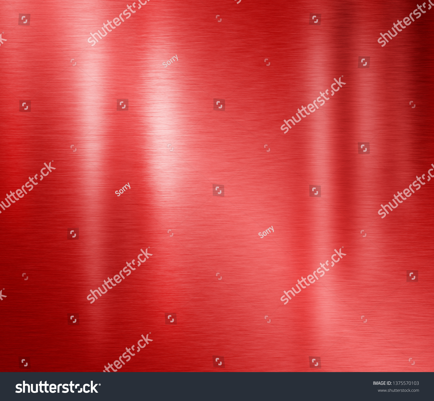 Red Metal Texture Background Red Brushed Stock Illustration 1375570103