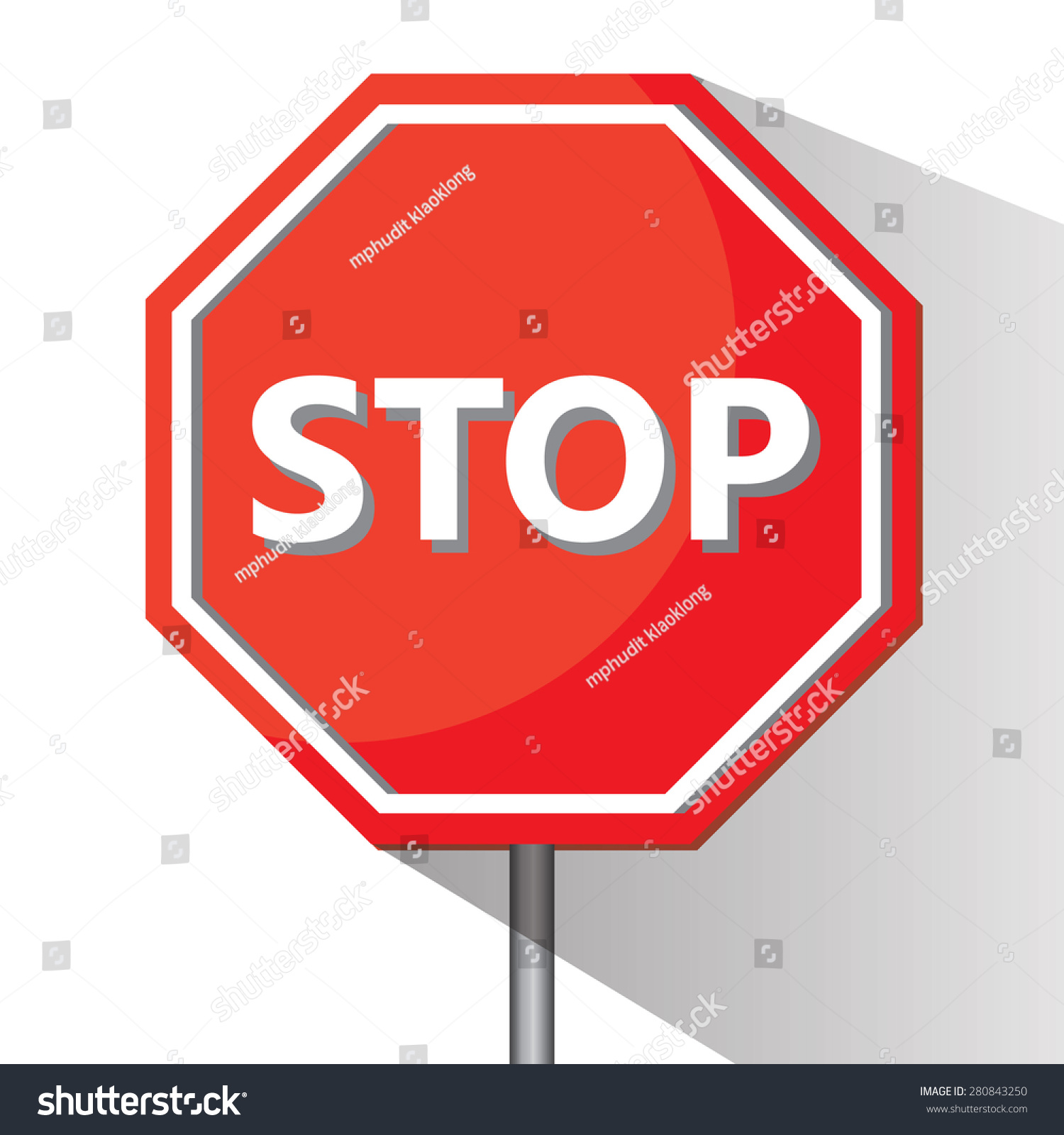 Octagon Stop Sign