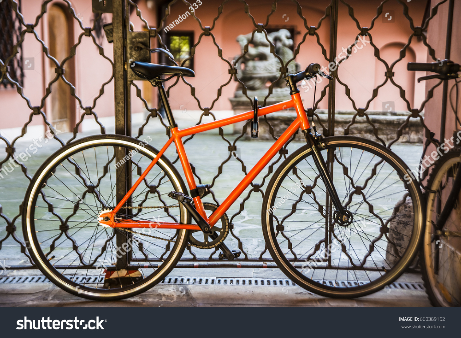 vintage bicycle stand