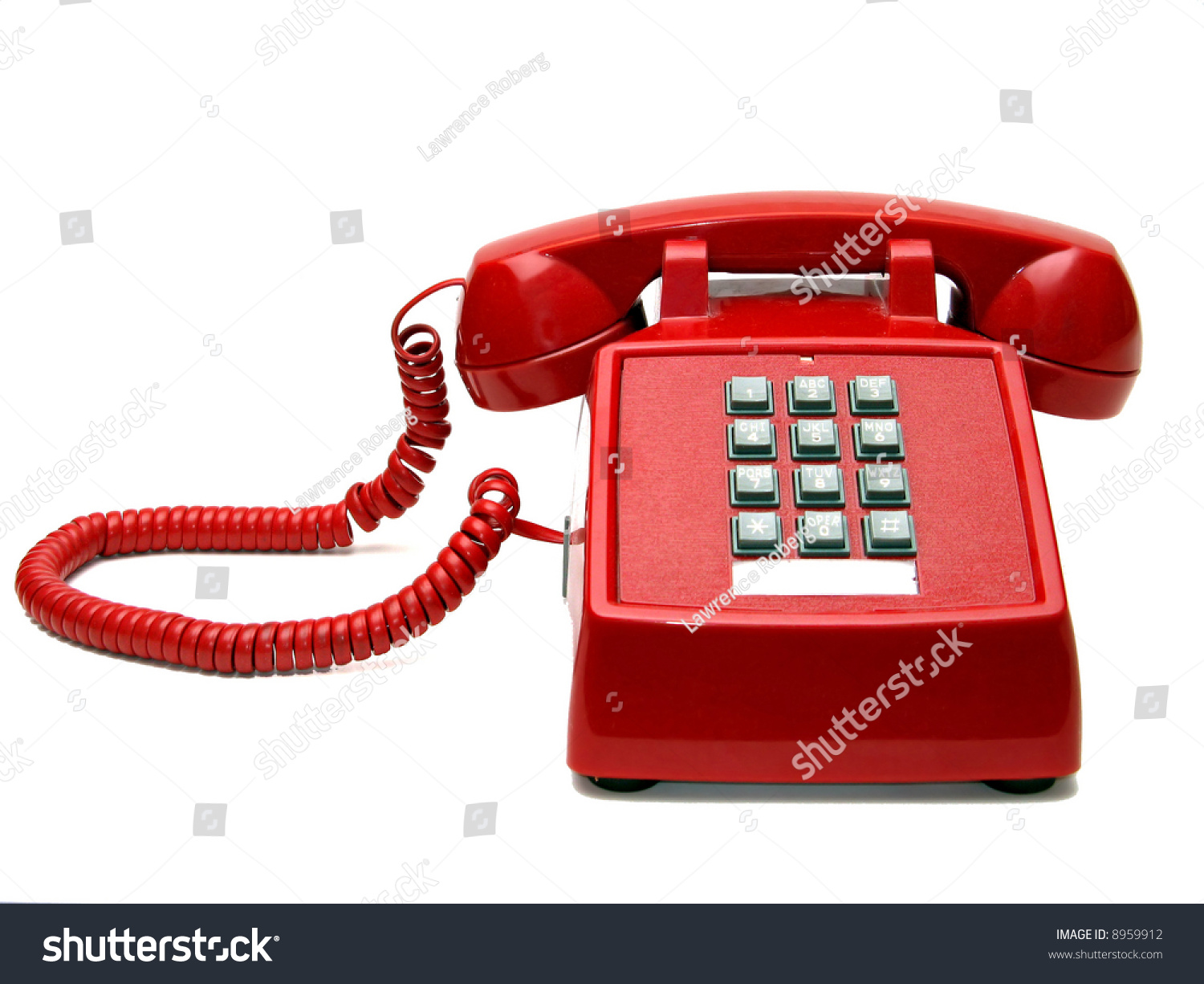 Red Phone Stock Photo (Edit Now) 8959912 - Shutterstock