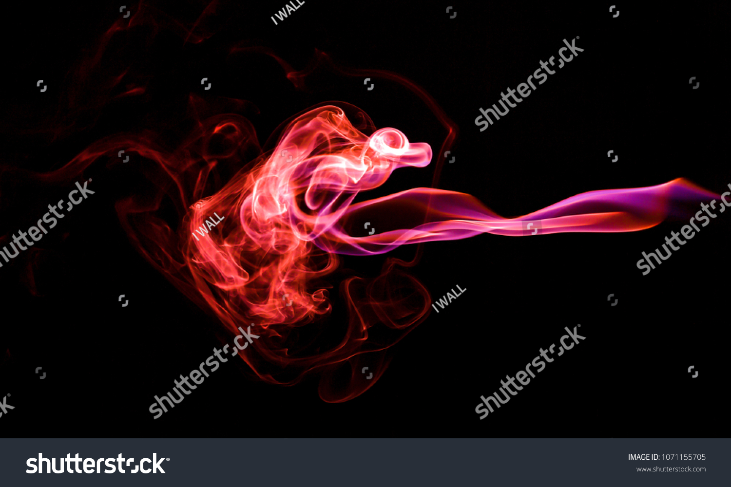 Red Smoke Abstract Background Stock Photo 1071155705 | Shutterstock