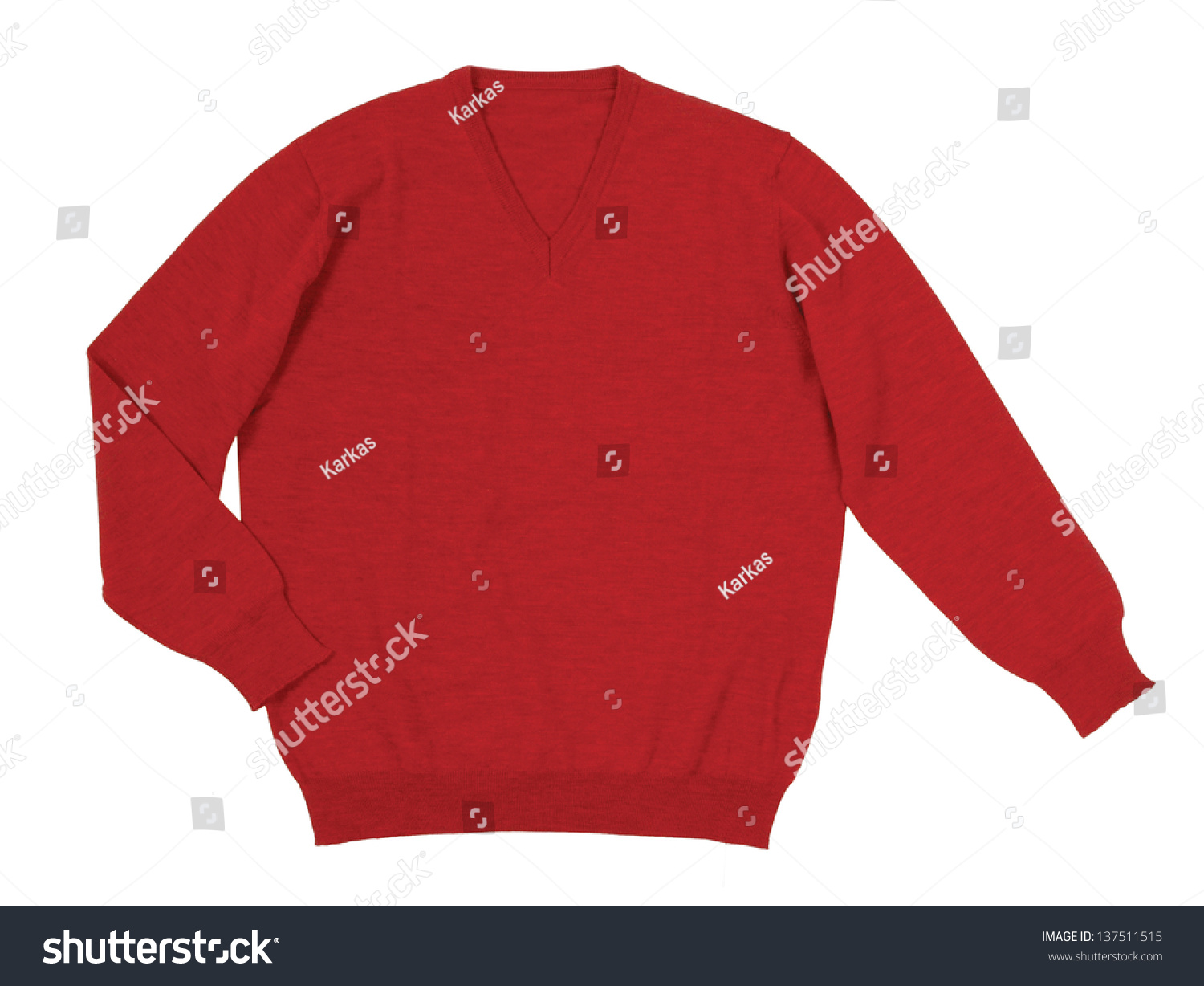Red Sweater Stock Photo 137511515 : Shutterstock