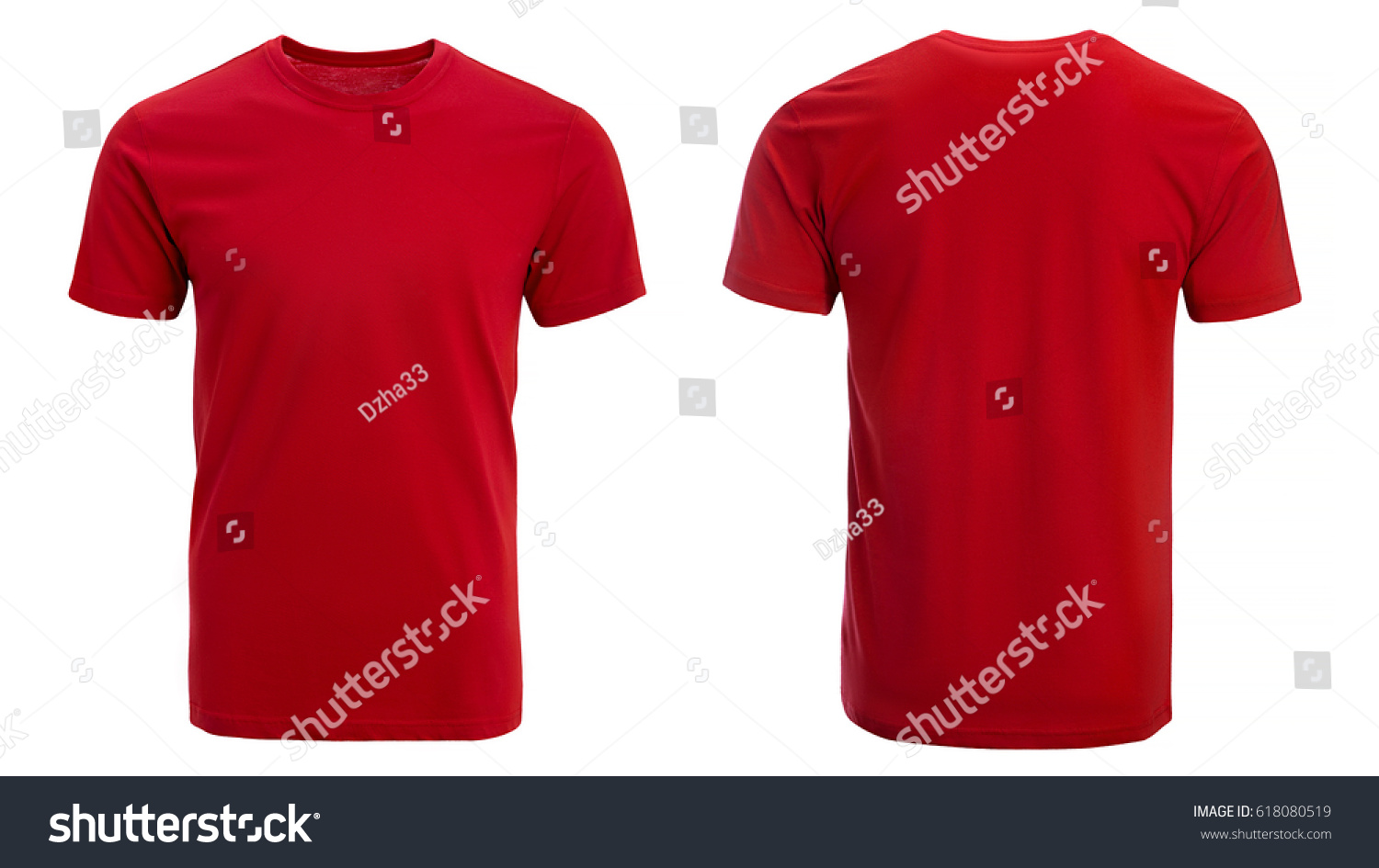 Red shirt front back Images, Stock Photos & Vectors | Shutterstock
