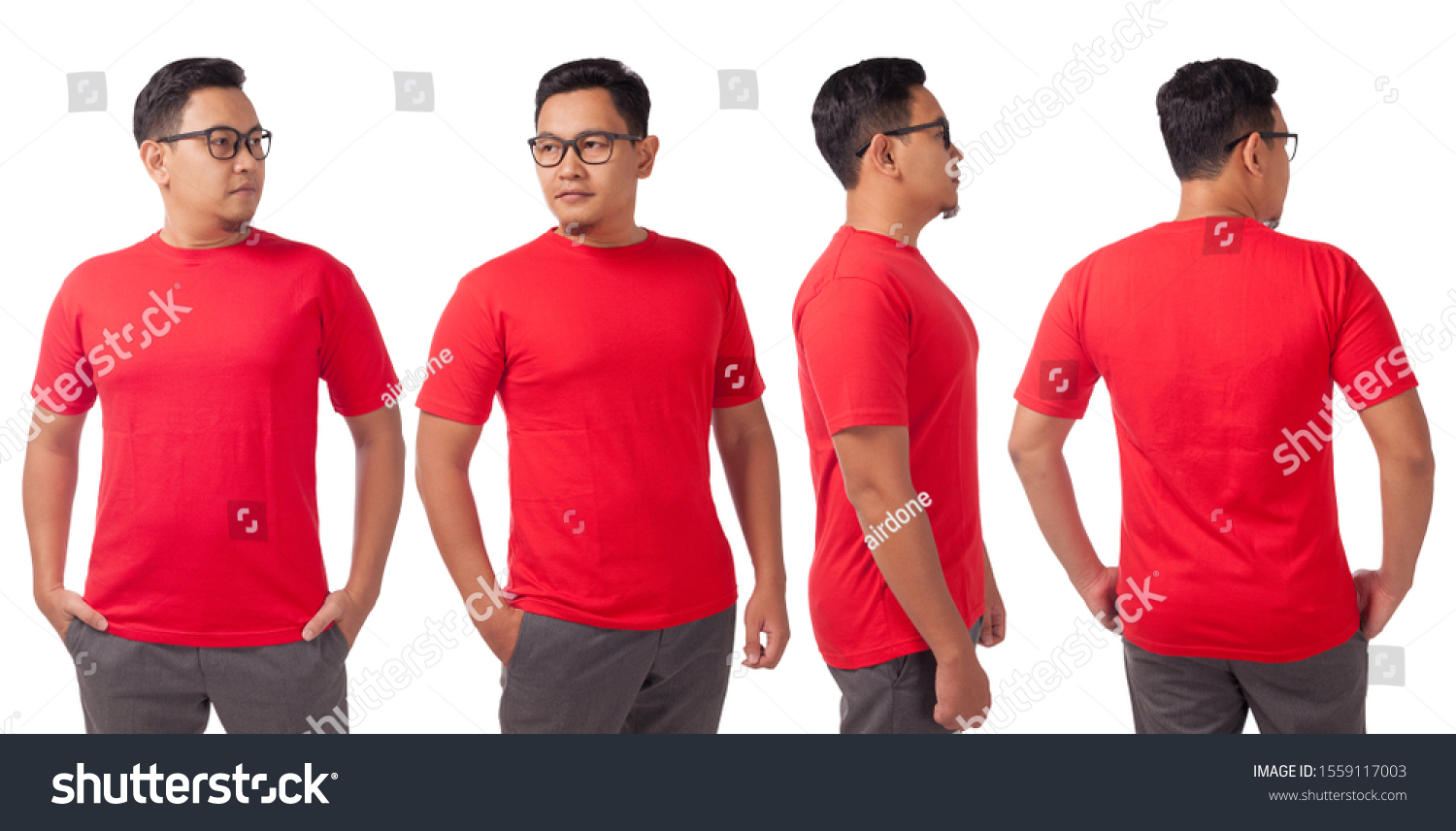 boys plain red tshirt