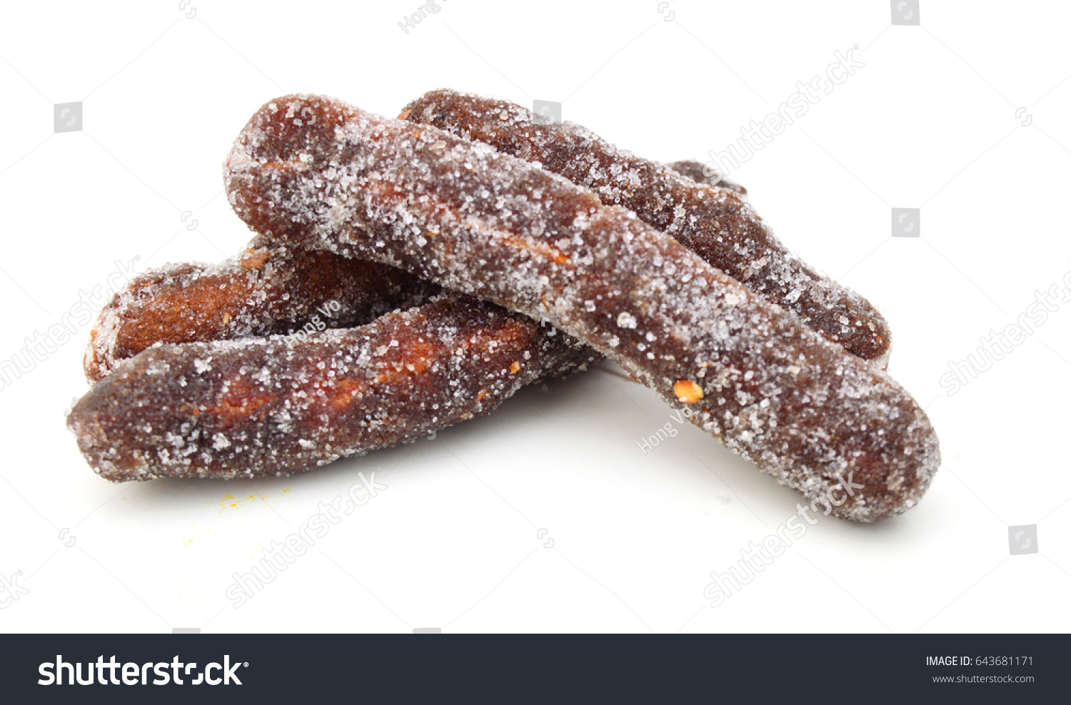 Red Tamarind Candy Asian Sweet Food Stock Photo Edit Now