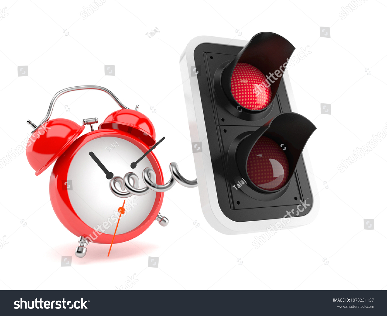 traffic light alarm clock