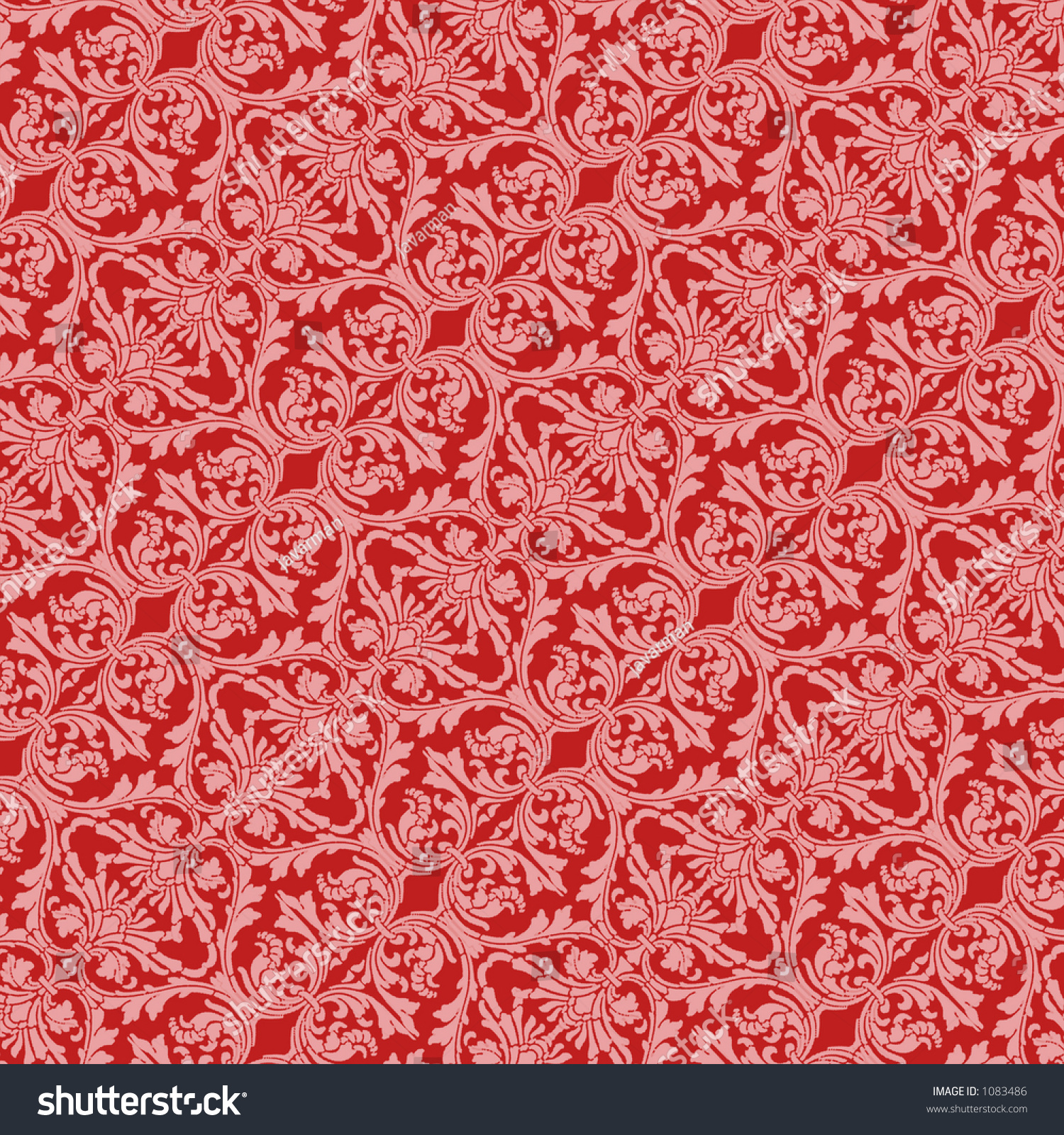 Red Wallpaper Stock Photo 1083486 : Shutterstock