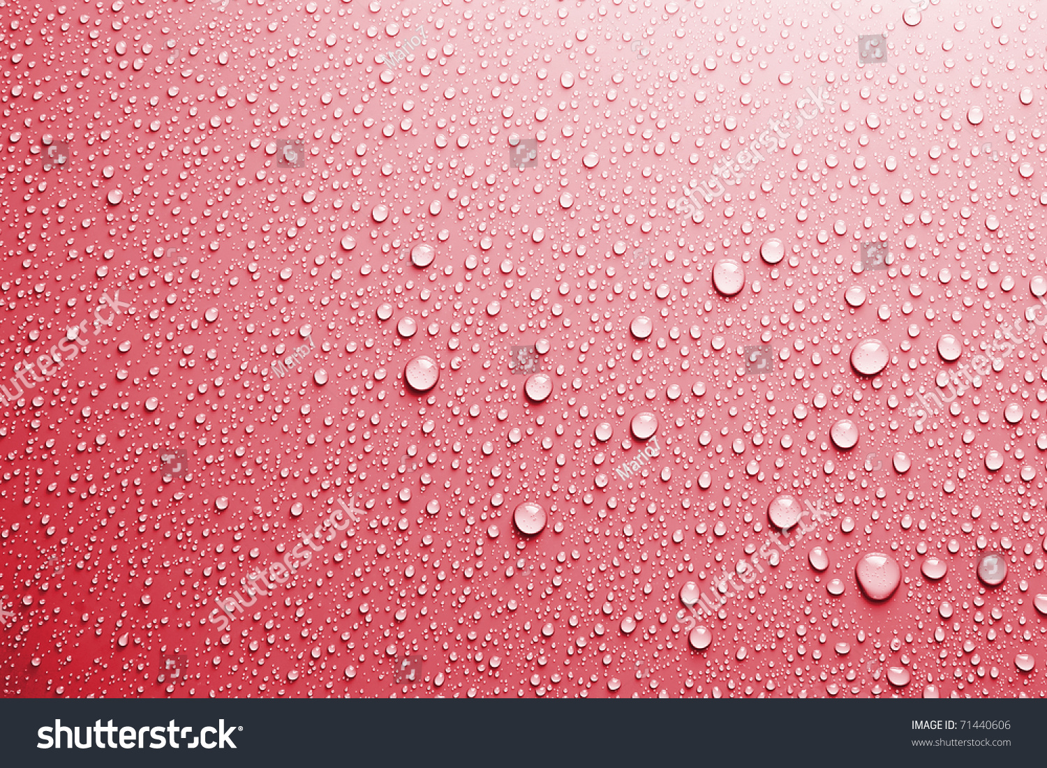 Red Water Drops Background Texture Stock Photo 71440606 : Shutterstock