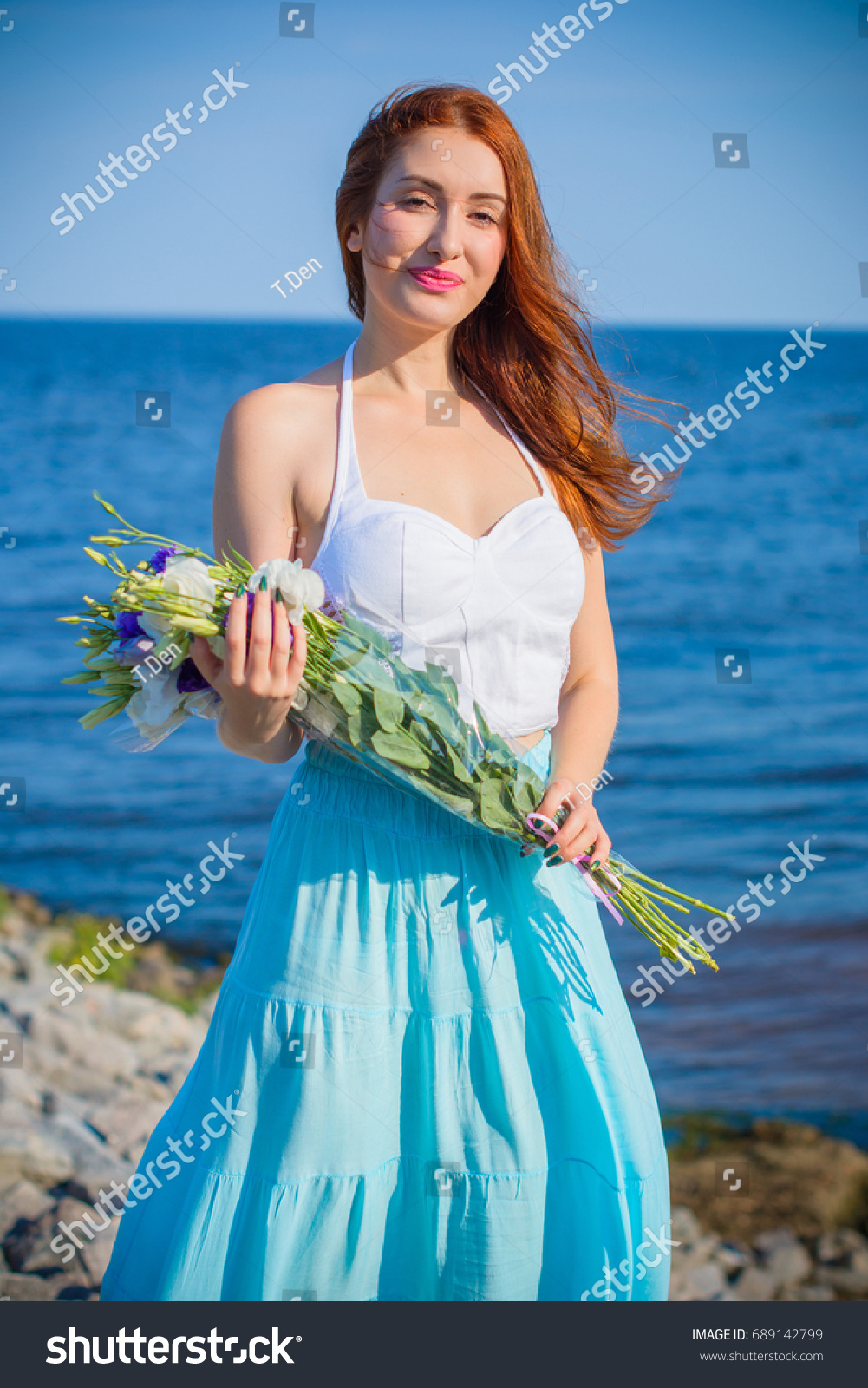 pastel color beach dress