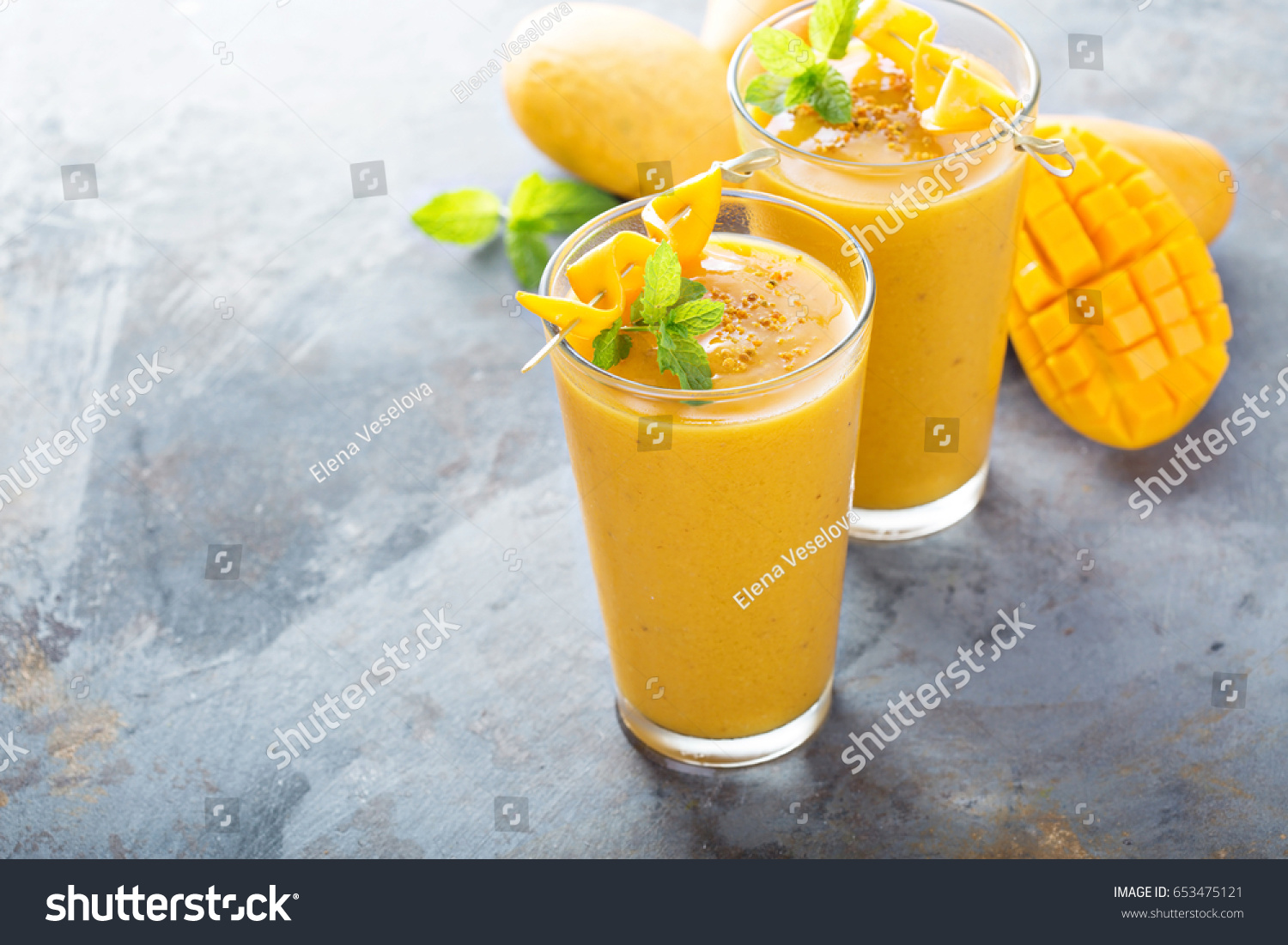 7,234 Mango milkshake Images, Stock Photos & Vectors | Shutterstock