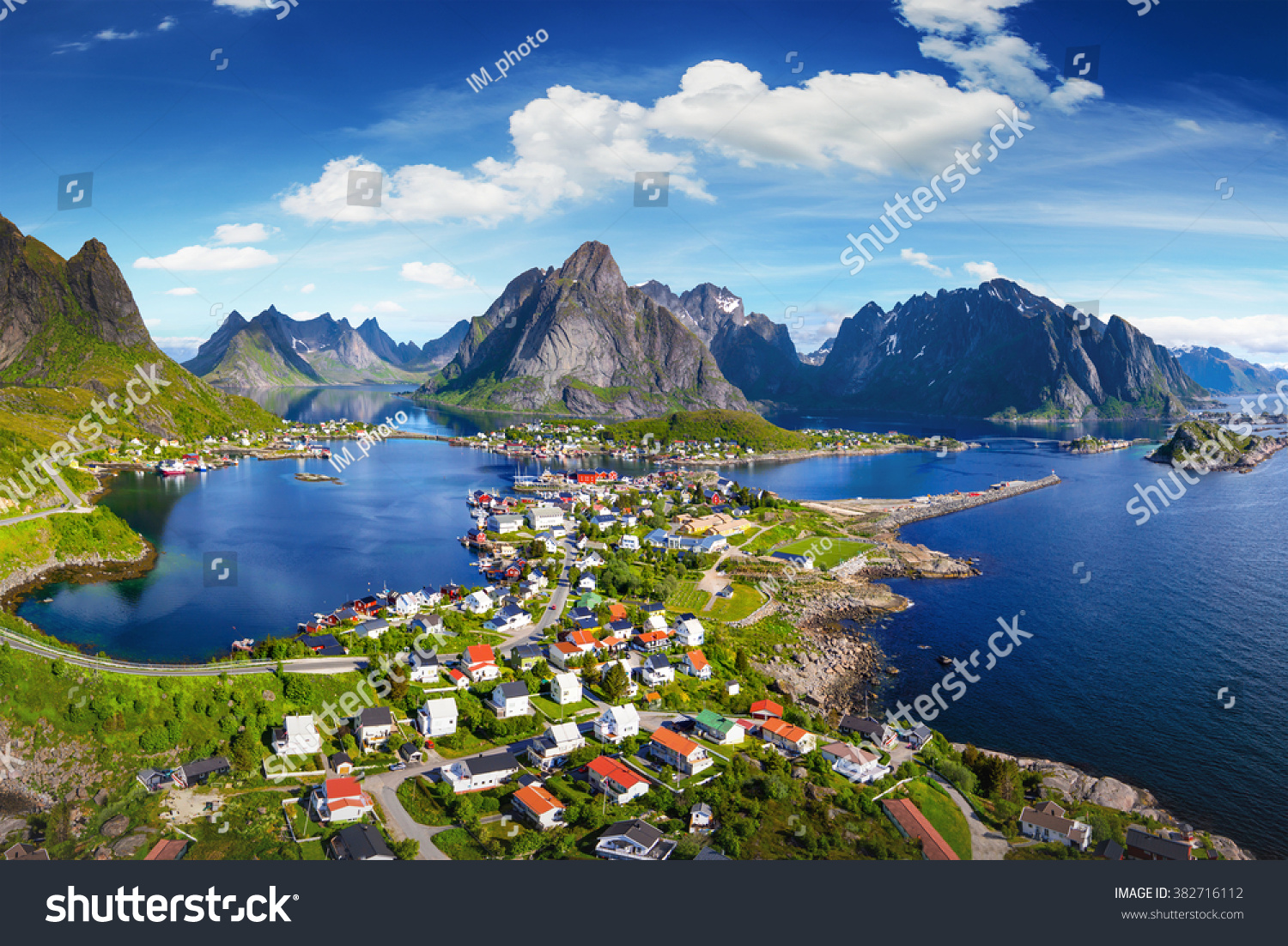 Reine Lofoten Norway Village Reine Under Stock Photo Edit Now