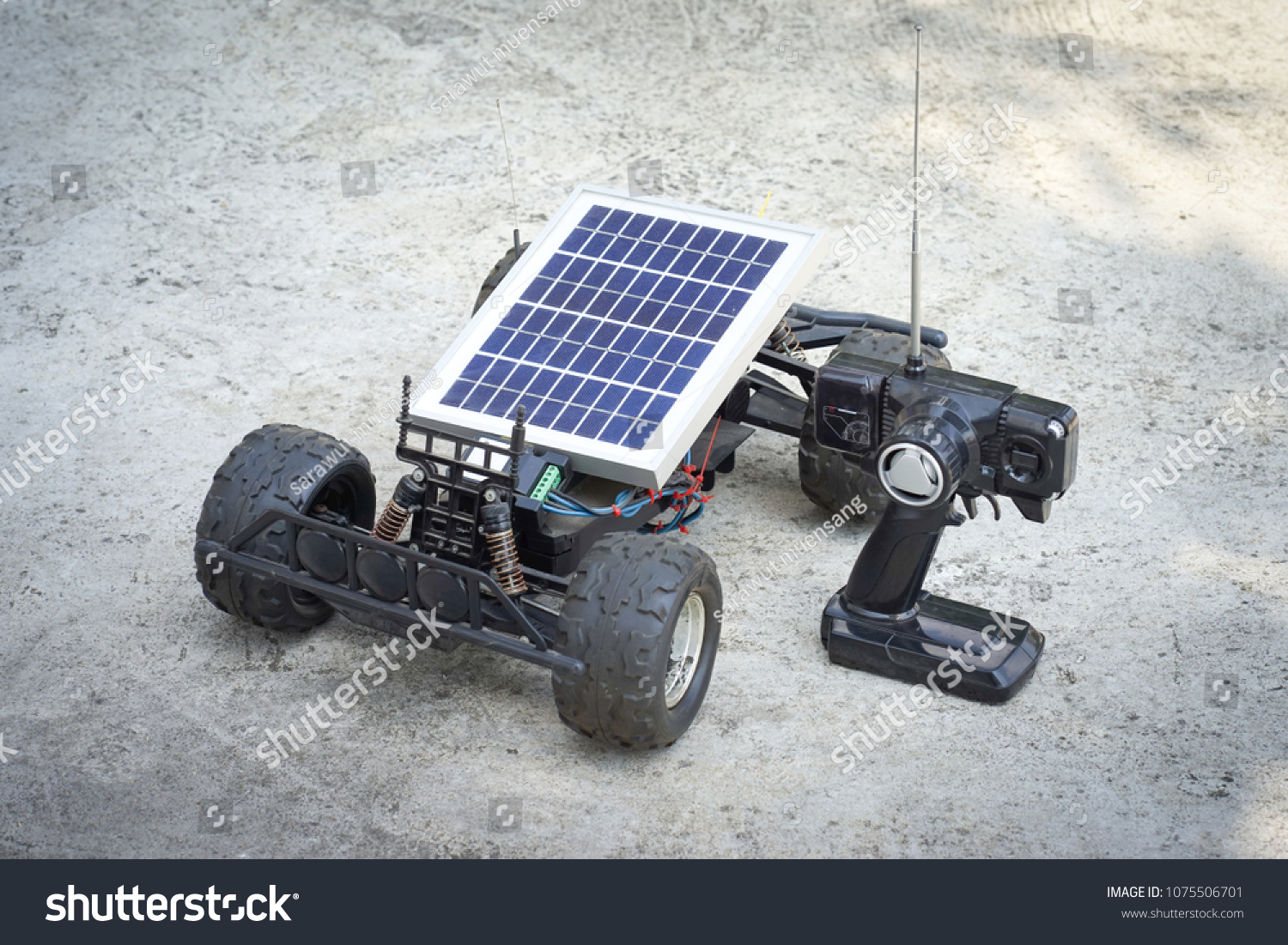 solar remote car