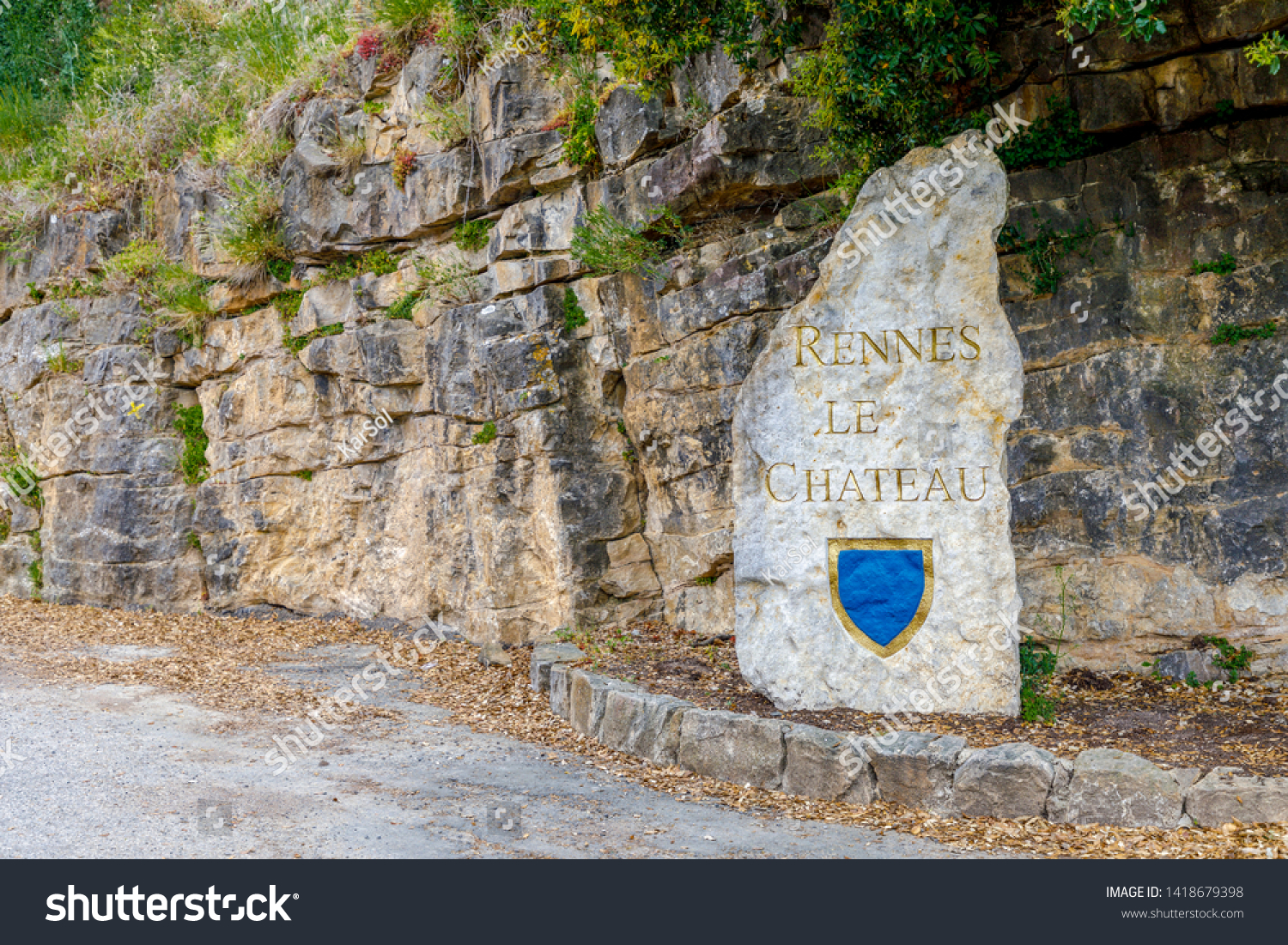 Rennes Le Chateau France June 3 Stock Photo Edit Now