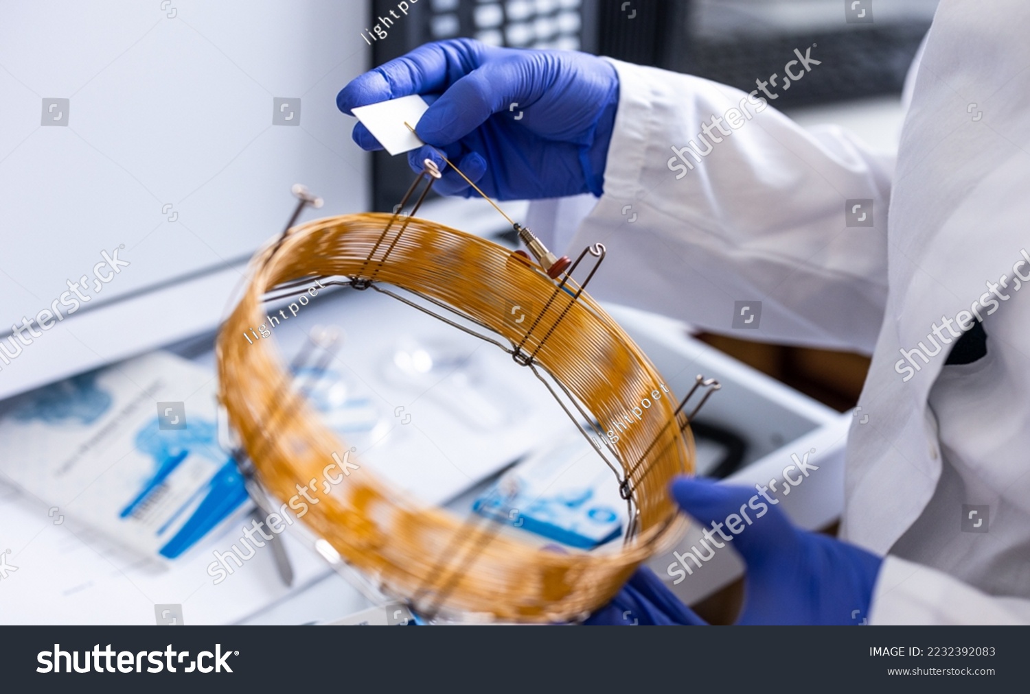  Coral Classic  Template Design Featuring Researcher Carrying Out Scientific Research