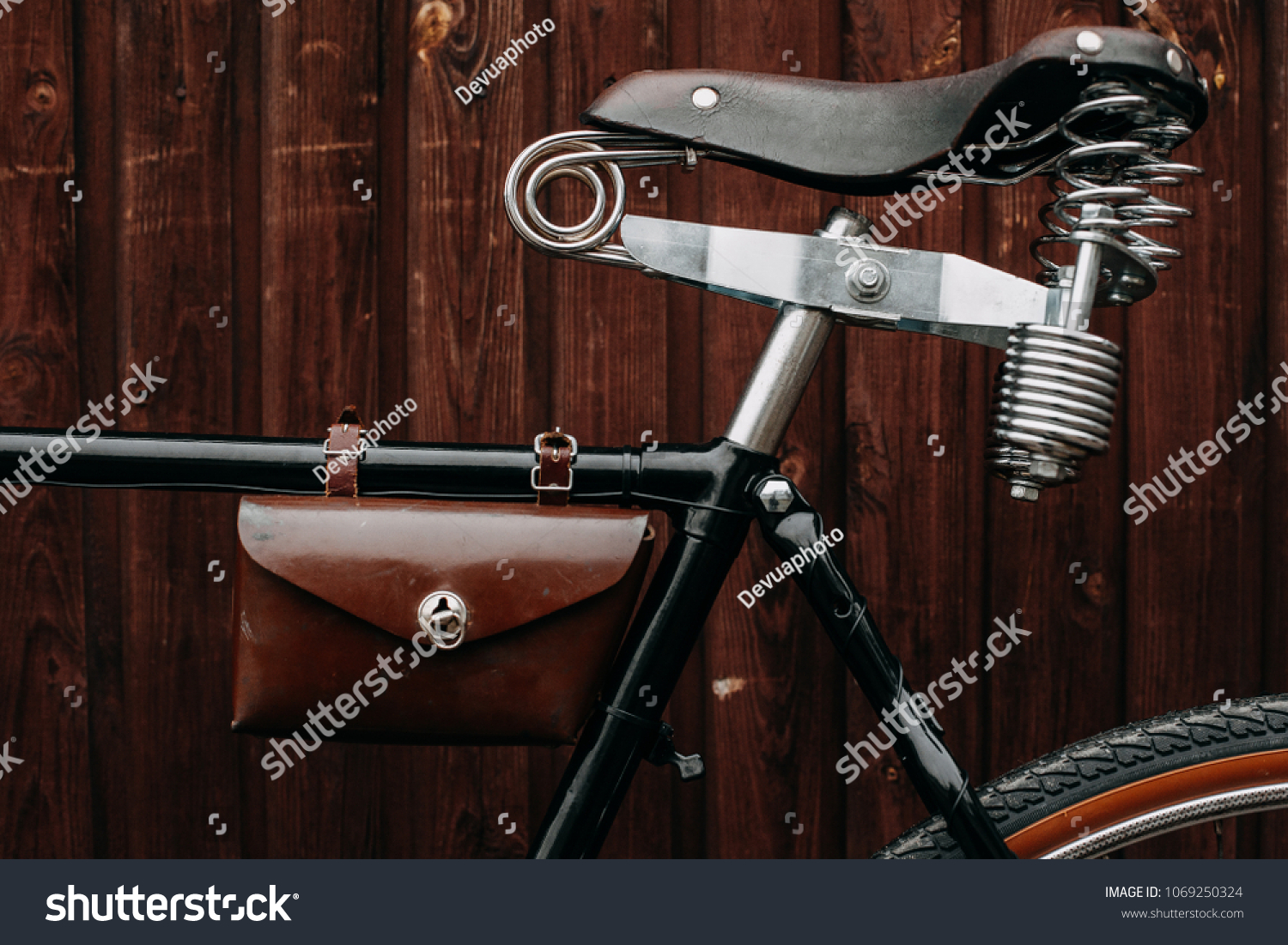 retro bike saddle