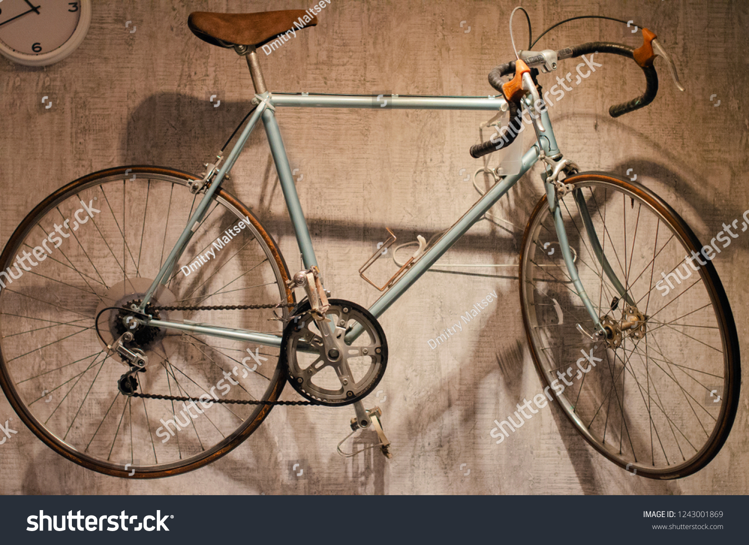 retro road bicycle