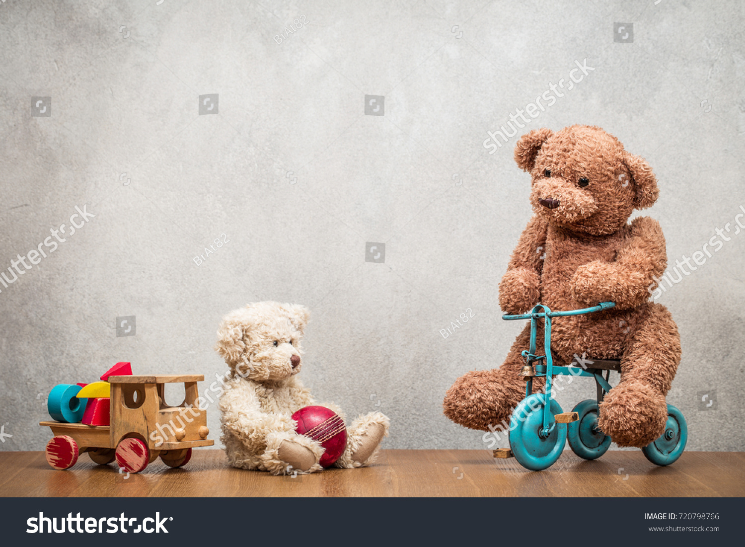 retro teddy bears