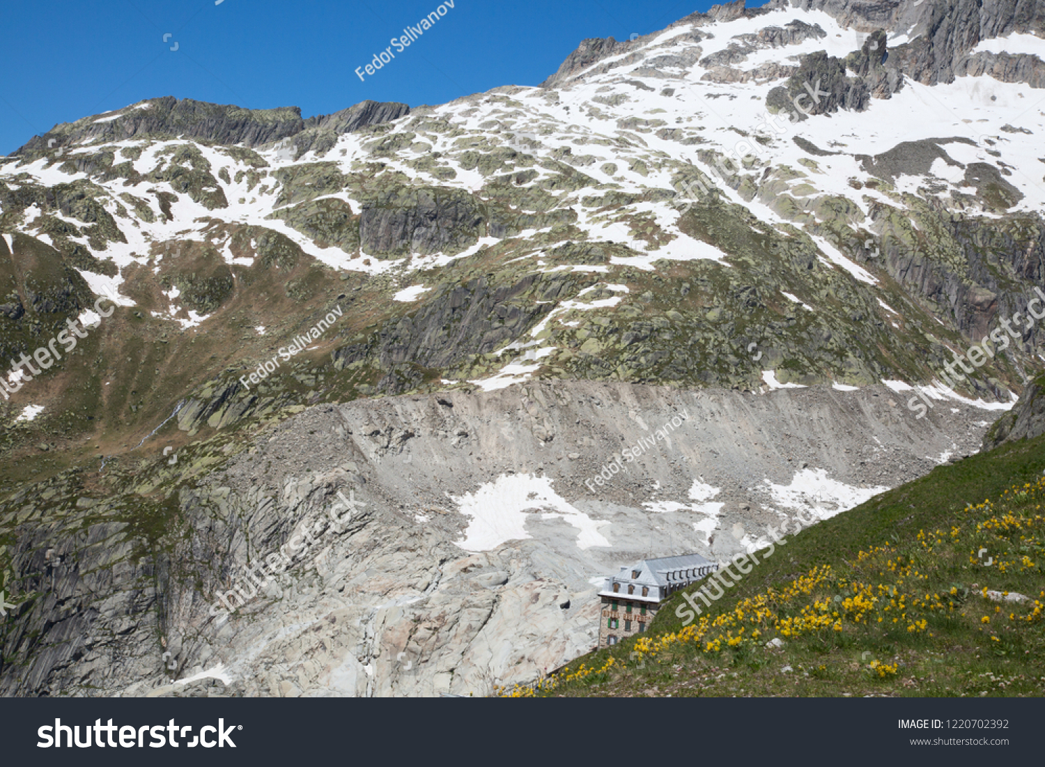  Gray Resting Curve Template Design Featuring Rhone Glacier Source