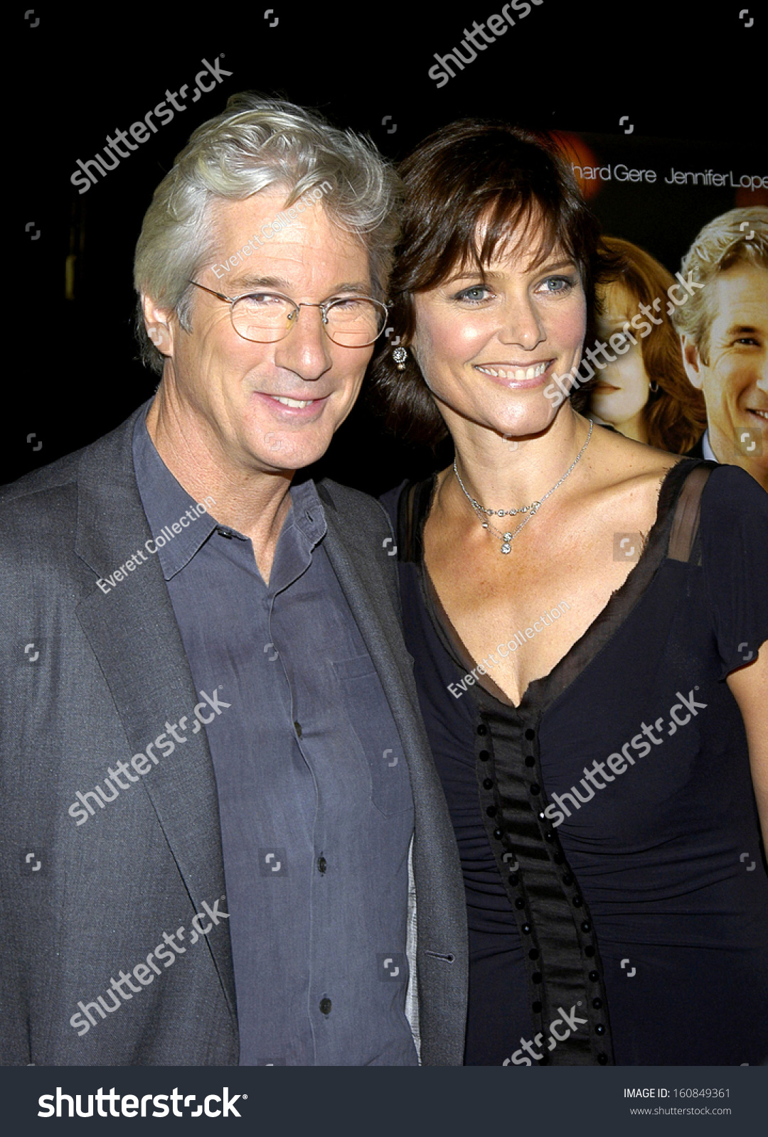 Richard Gere Wife Carey Lowell Premiere Stock Photo Edit Now 160849361