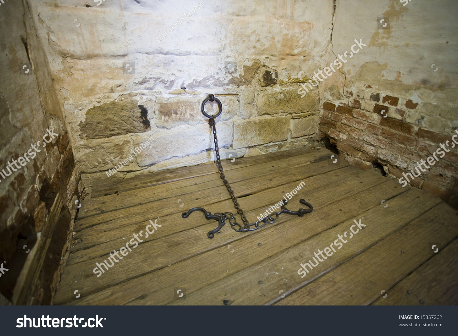 Richmond Gaol Cell Shackles Tasmania Stock Photo 15357262 - Shutterstock