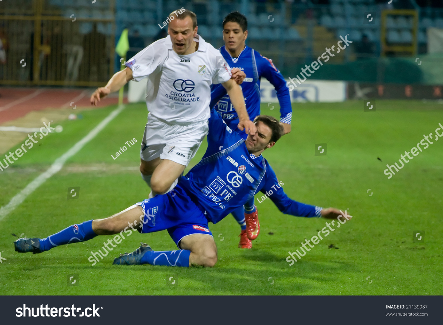 Rijeka, Croatia - Novermber 19: Soccer Match Between 