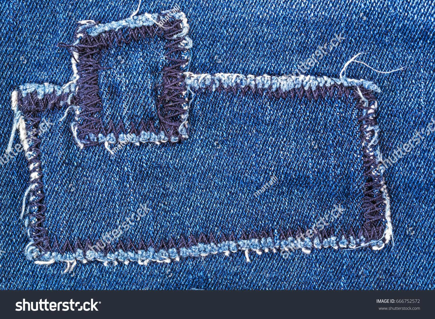 How to Patch Stretch Jeans so They Still Stretch – The Daily Sew