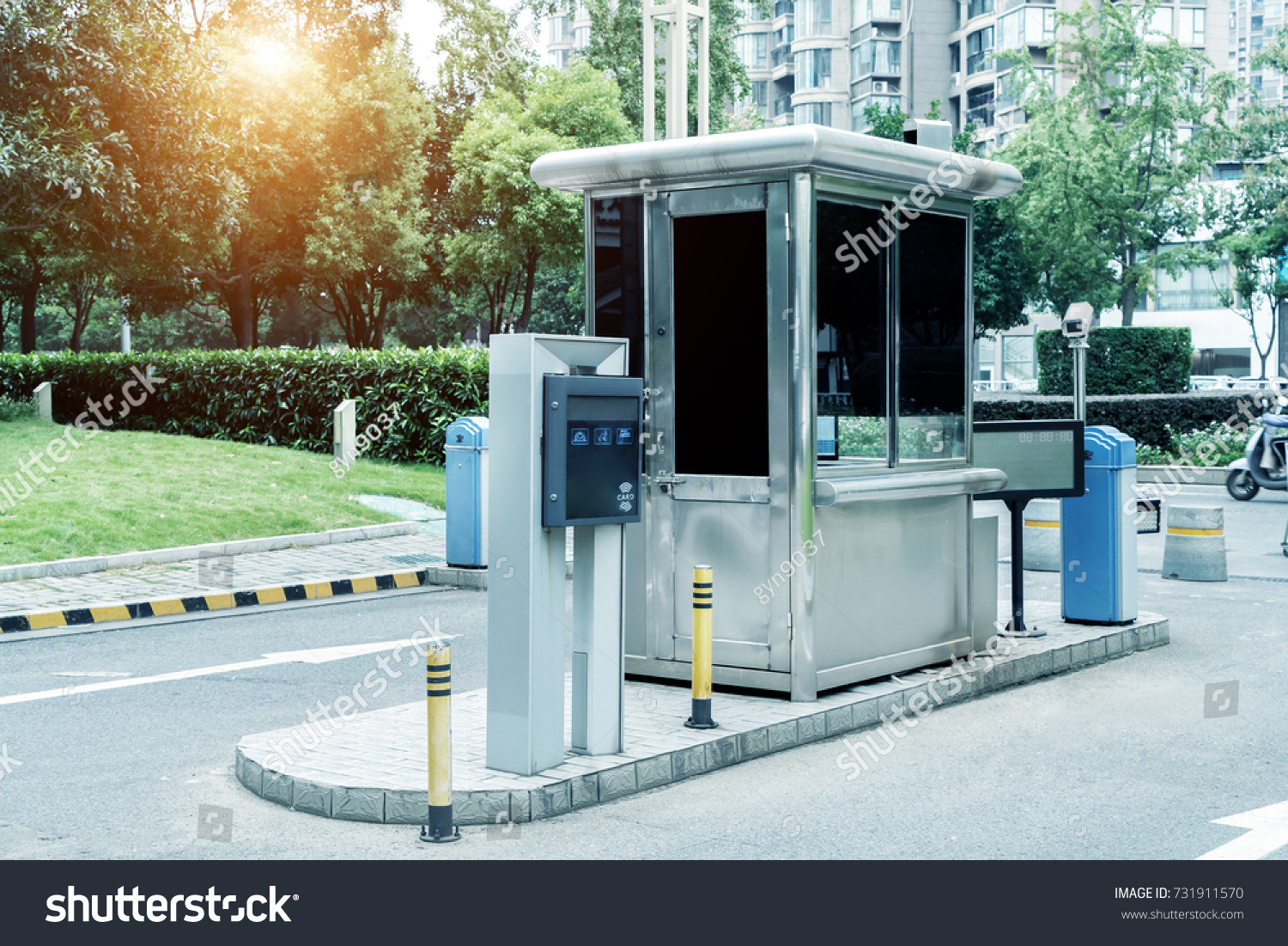 car parking arm