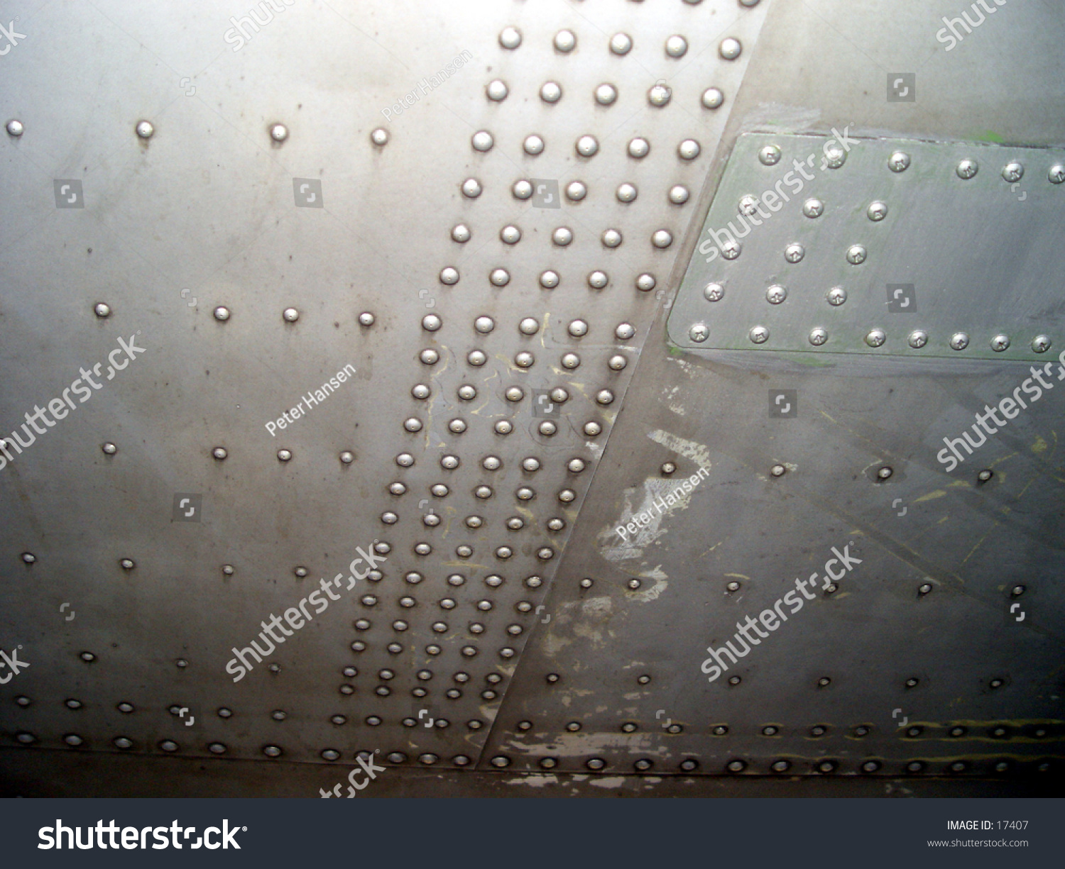 Rivets Under A Planes Wing Stock Photo 17407 : Shutterstock