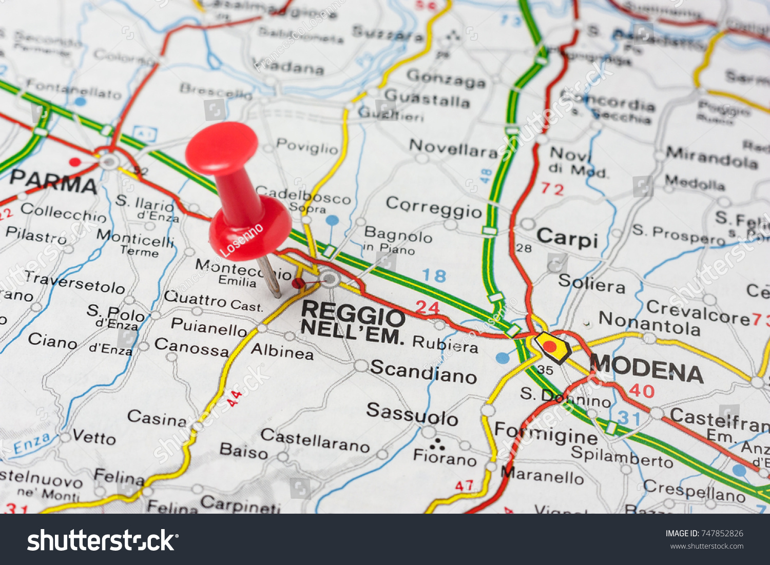 Reggio Emilia Map Images Stock Photos Vectors Shutterstock