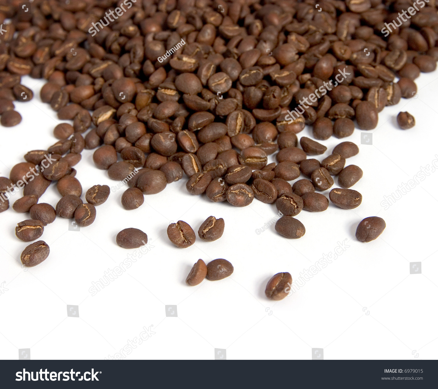 Roasted Coffee Beans Spread Out On Stock Photo (edit Now) 6979015