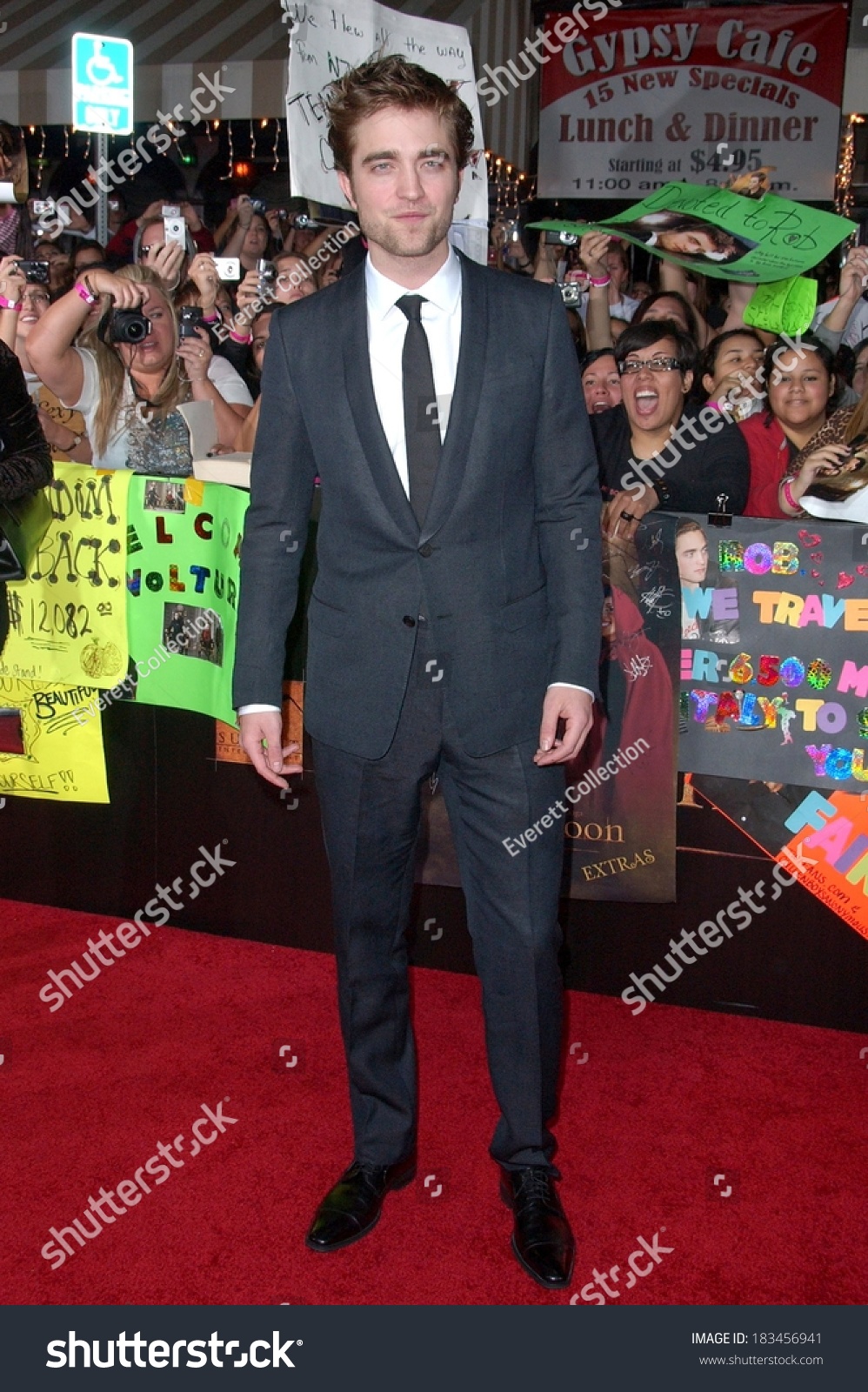 Robert Pattinson Wearing Gucci Suit Twilight Stock Photo Edit Now