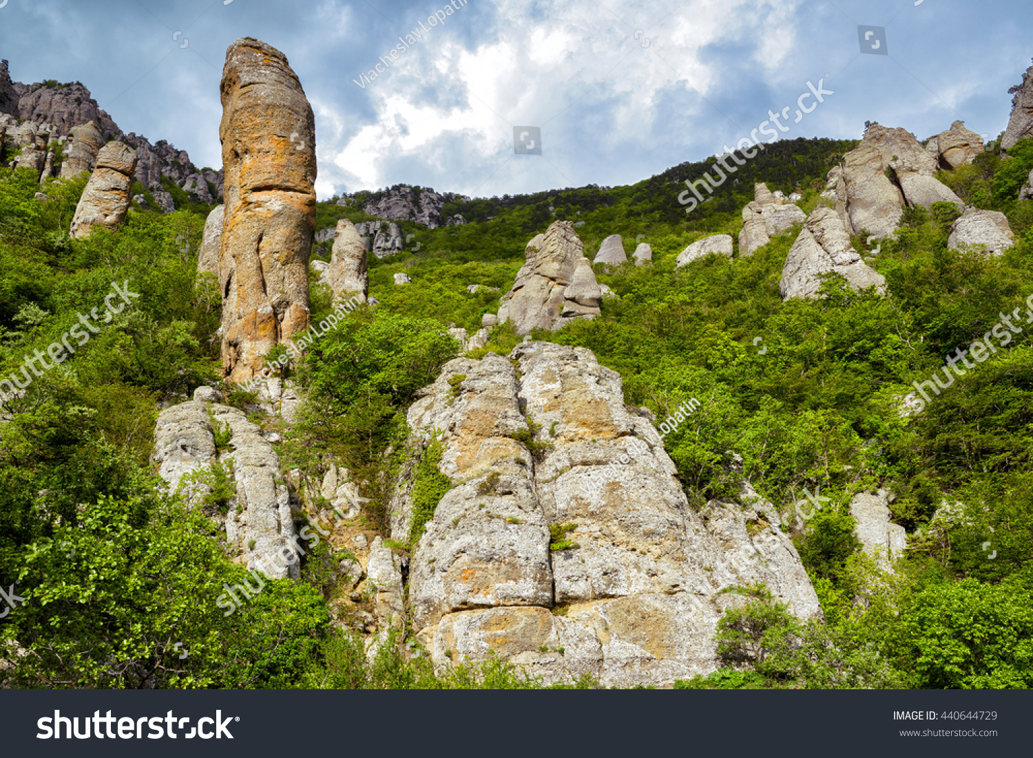 Valley of Ghosts in the Crimea Valley of Ghosts in the Crimea