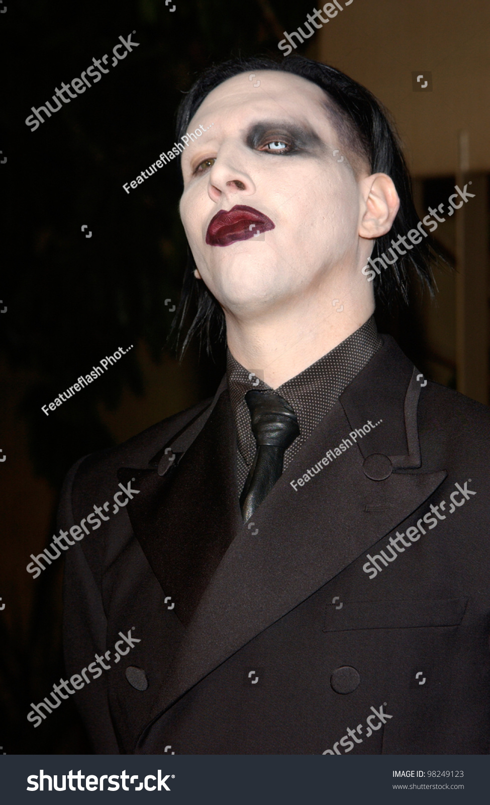 Rock Star Marilyn Manson Los Angeles Stock Photo 98249123