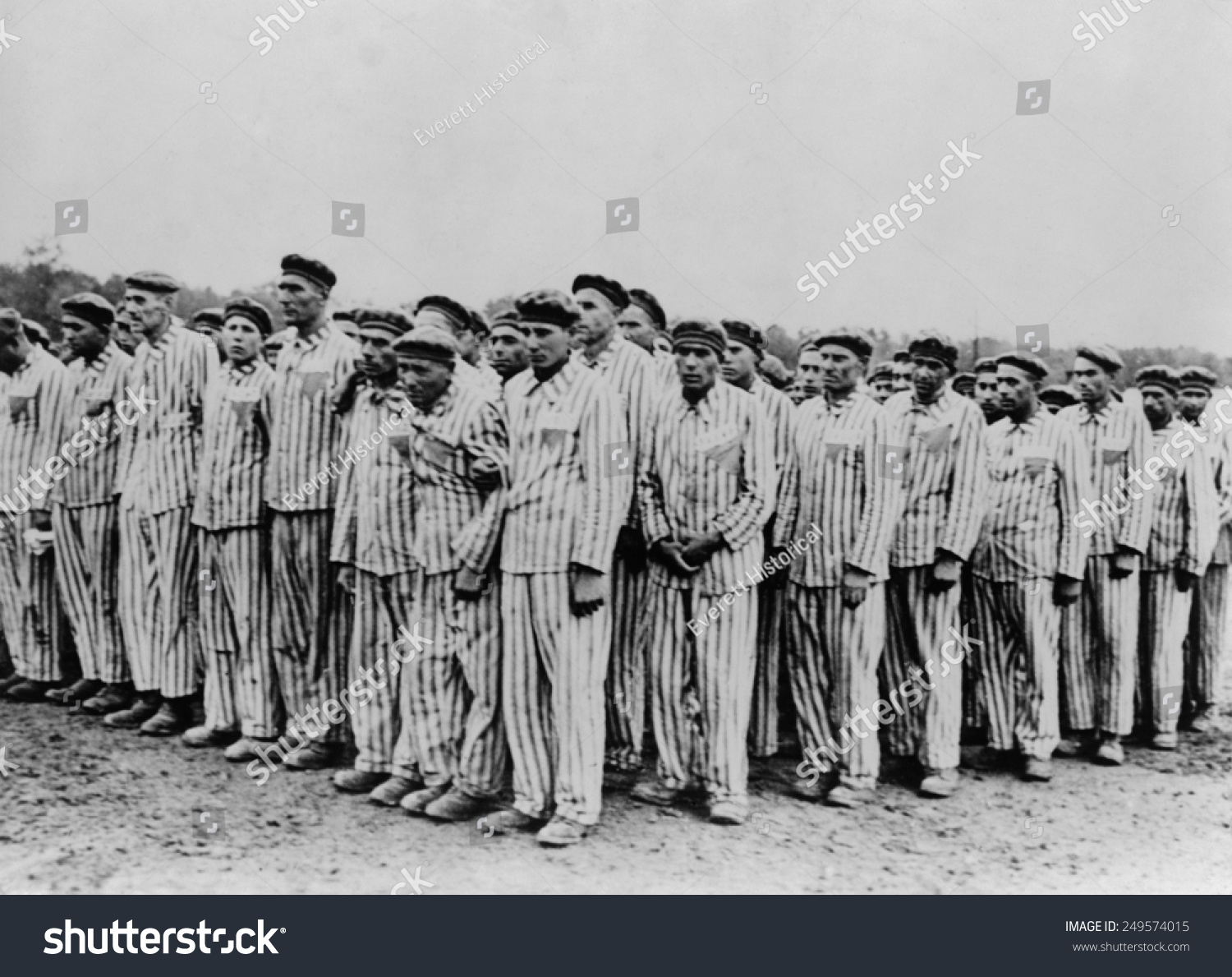 Roll Call Buchenwald Concentration Camp Ca19381941 Stock Photo ...