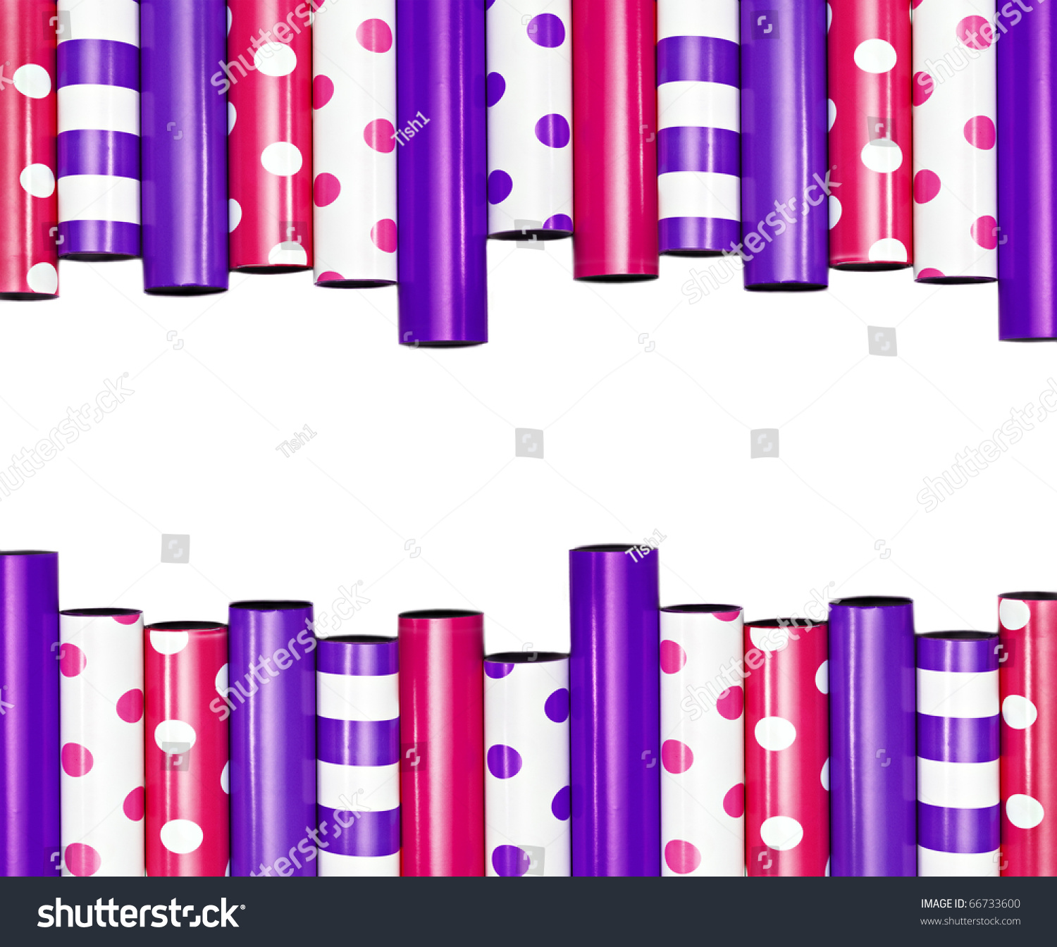 purple striped wrapping paper