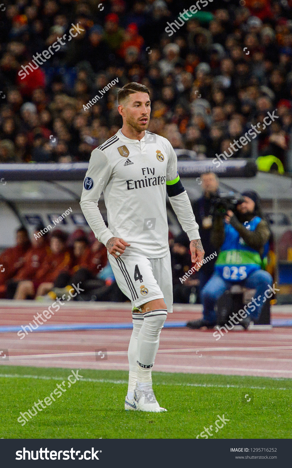 Rome Nov 27 2018 Sergio Ramos Stock Photo Edit Now 1295716252