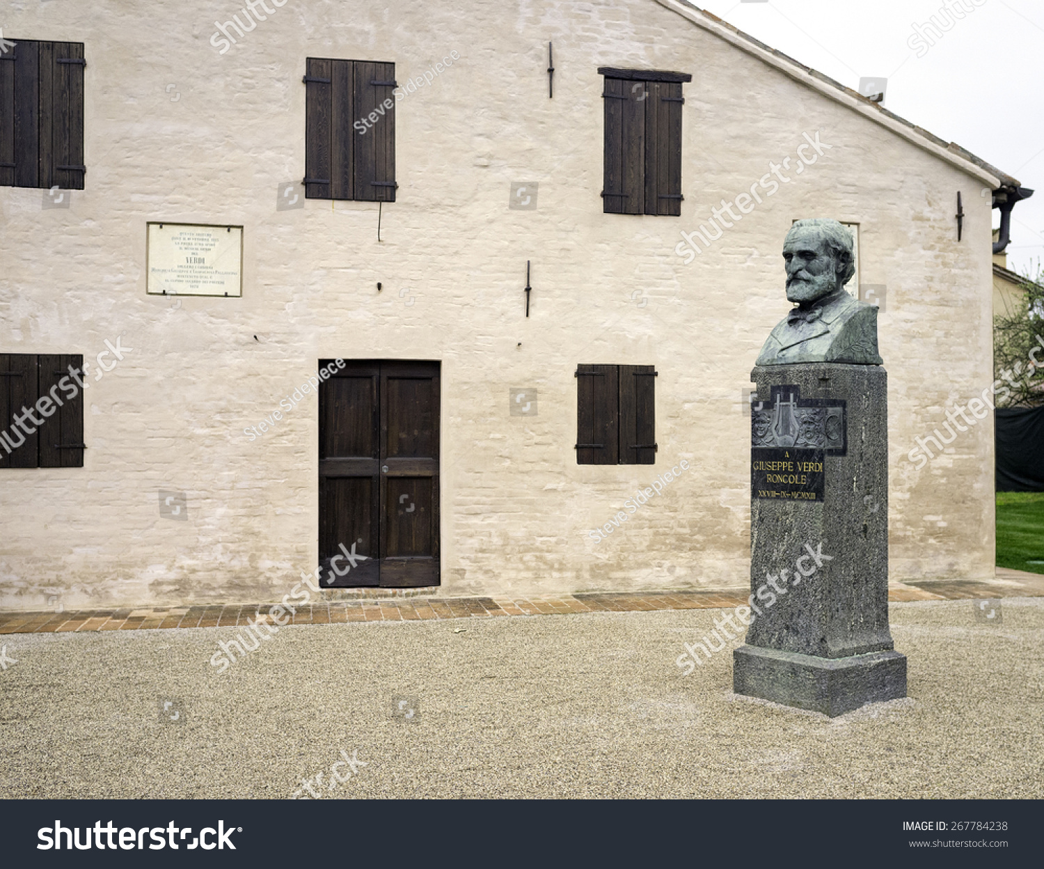 Roncole Verdi Italyparma April 4 Detail Stock Photo Edit Now