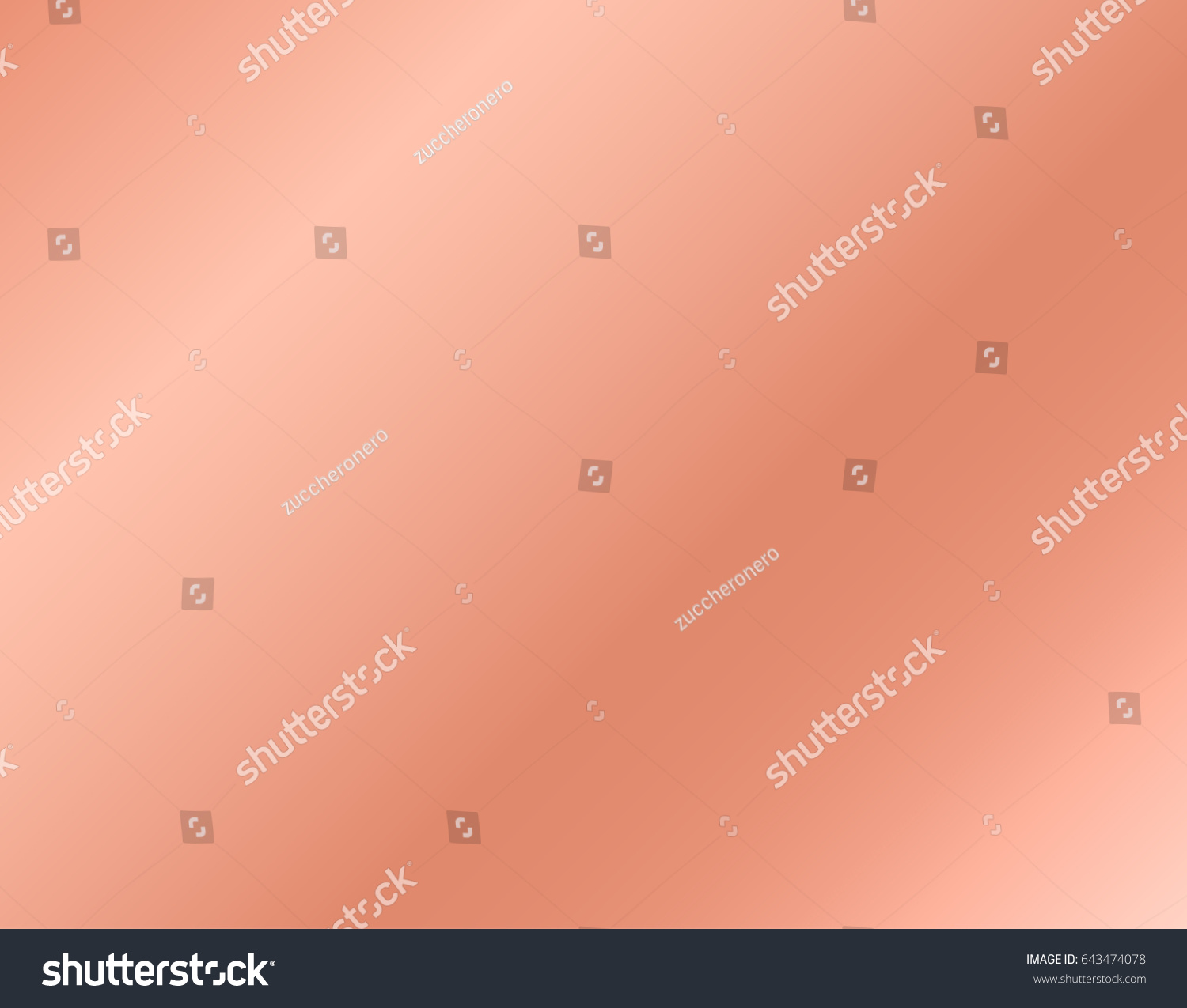 Rose Gold Background Beautiful Gradient Pink Stock Illustration 643474078