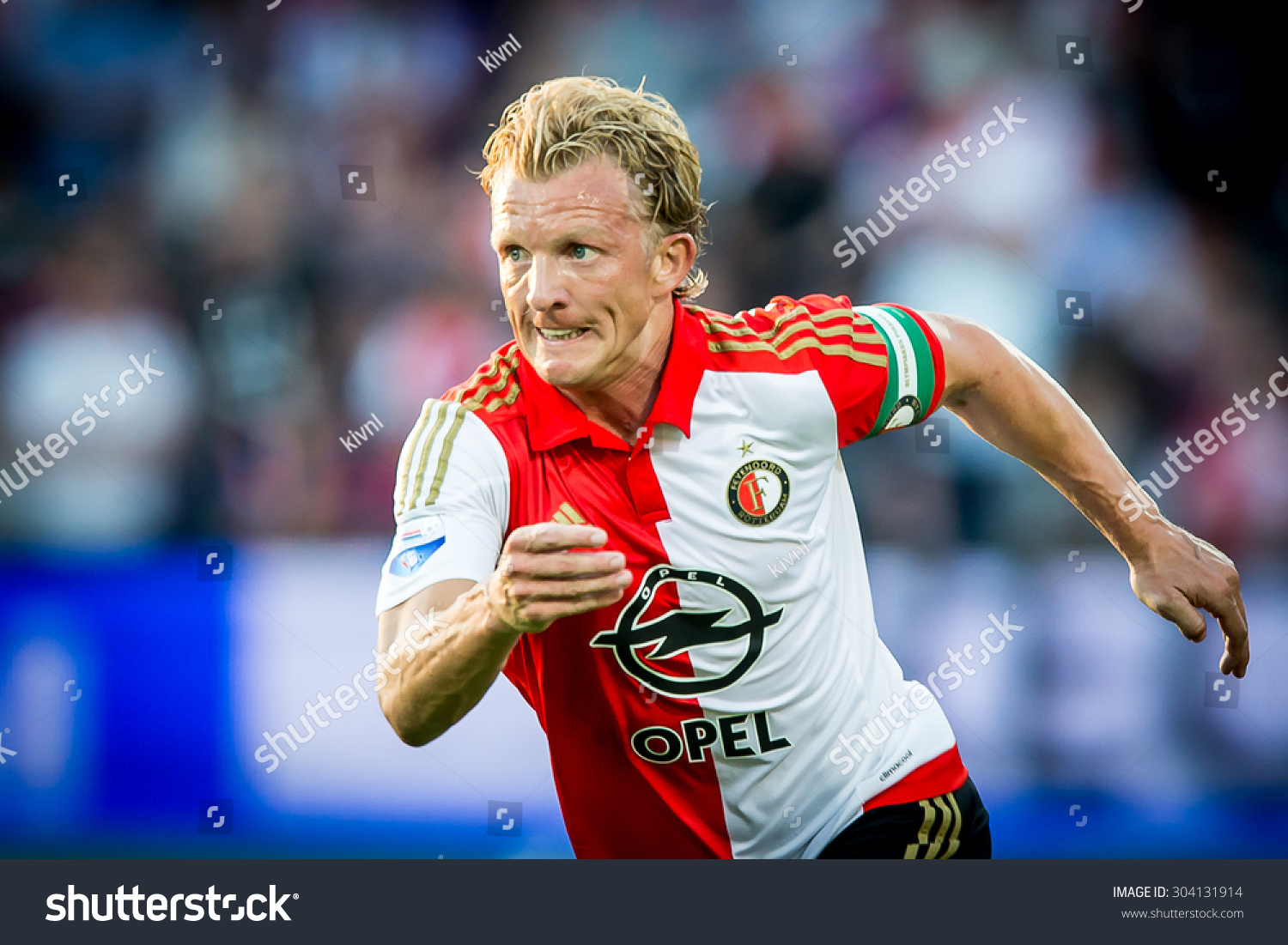 Rotterdam Dirk Kuyt Player Feyenoord Rotterdam Stock Photo Edit