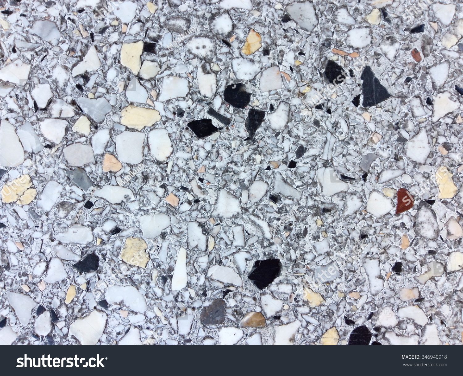 Rough Texture Surface Exposed Aggregate Finish Stock Photo 346940918 ...