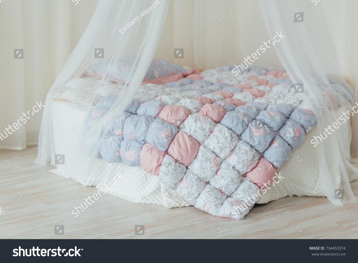 Uncategorized Round Bed With Canopy round bed canopy stock photo 734453374 shutterstock with canopy