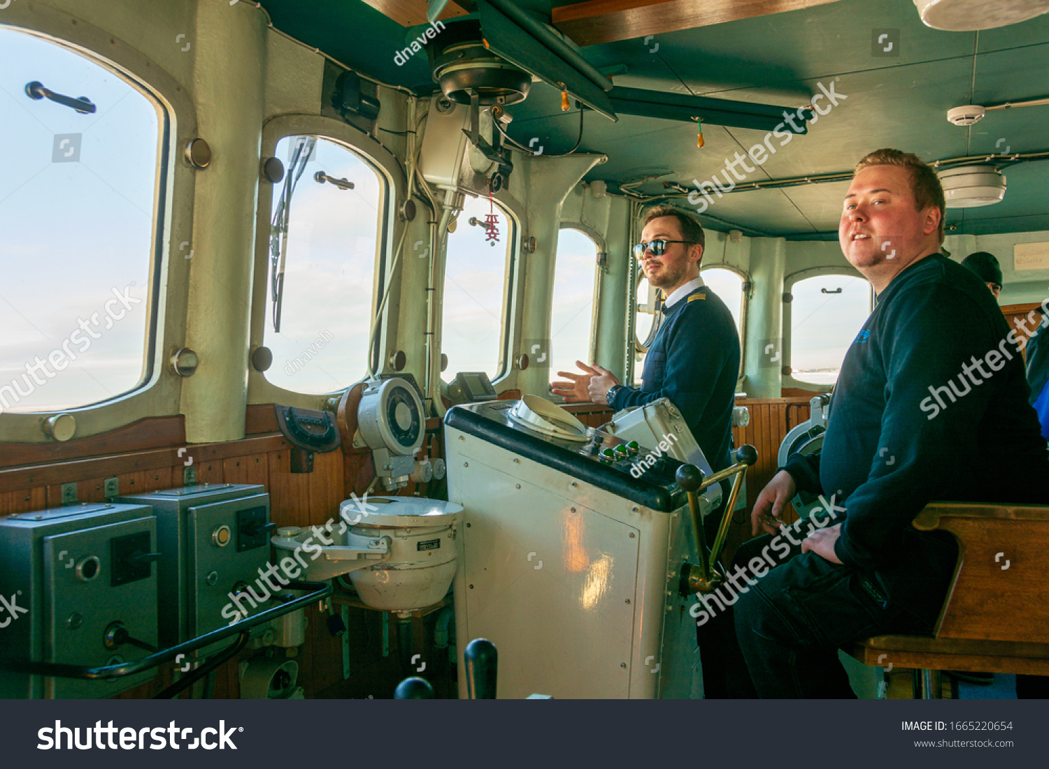 Man Driving Boat Photo Behind Driver Stock Photo 233599459 | Shutterstock